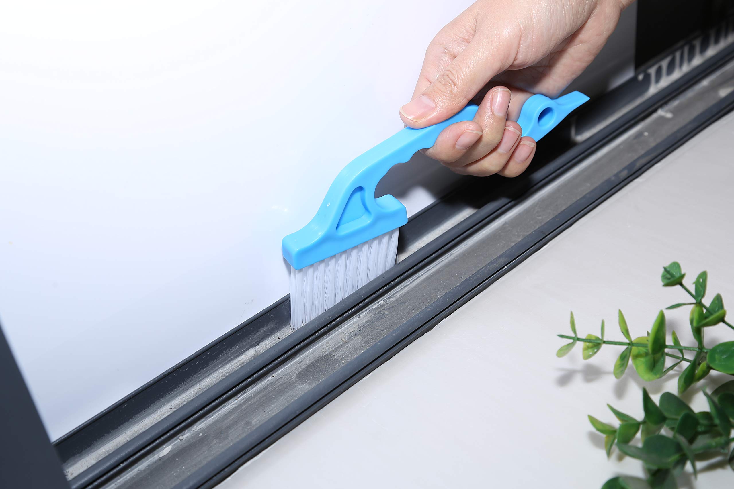 Rienar 2pcs Hand-held Groove Gap Cleaning Tools Door Window Track Kitc - View 2