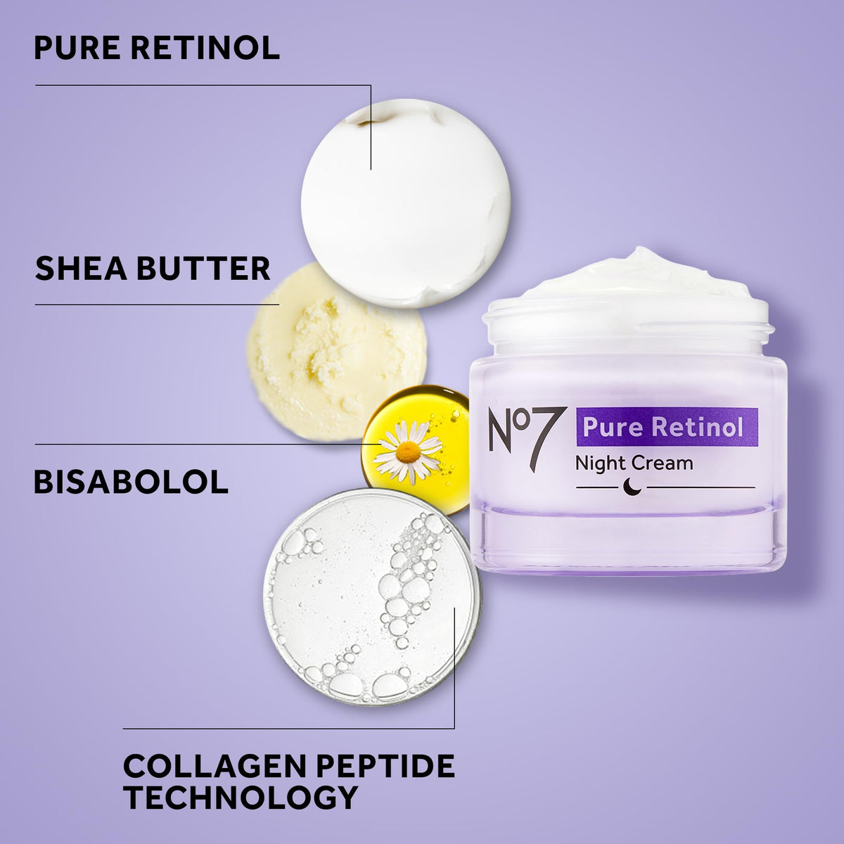 No7 Pure Retinol Night Cream 1 69 Fl Oz - No7 Official Imagery - 7