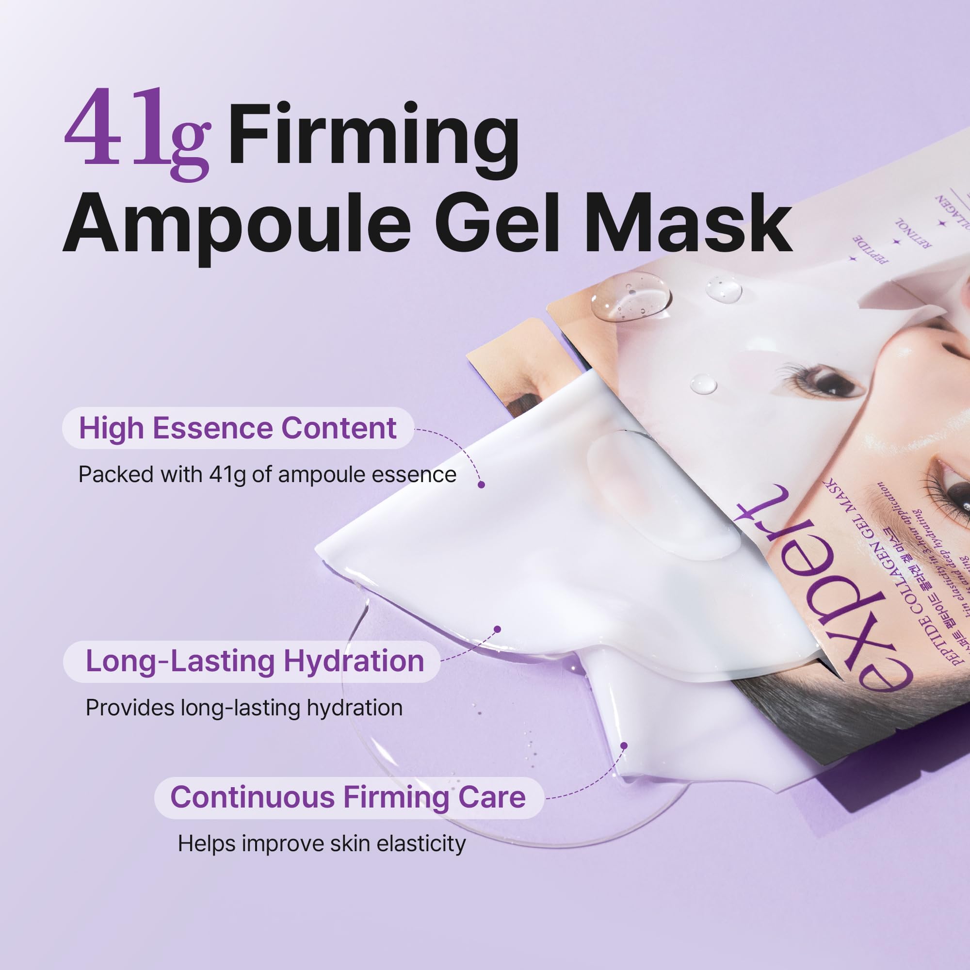 Ariul Expert Peptide Collagen Gel Mask – Firming Hydrogel Sheet - Ariul