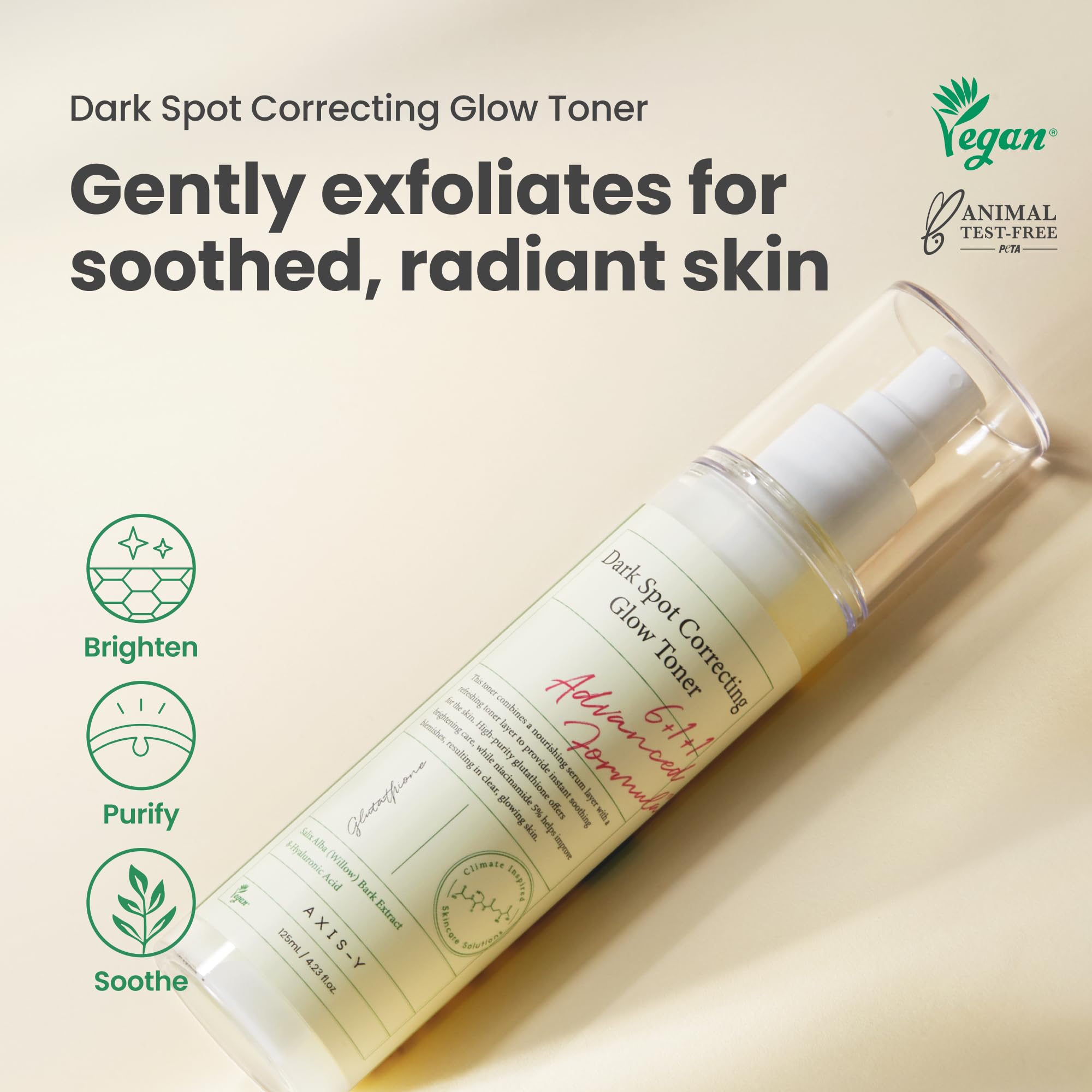 AXIS-Y Glow Your Own Way Korean Skin Care Set with Serums, Toner - AXIS-Y