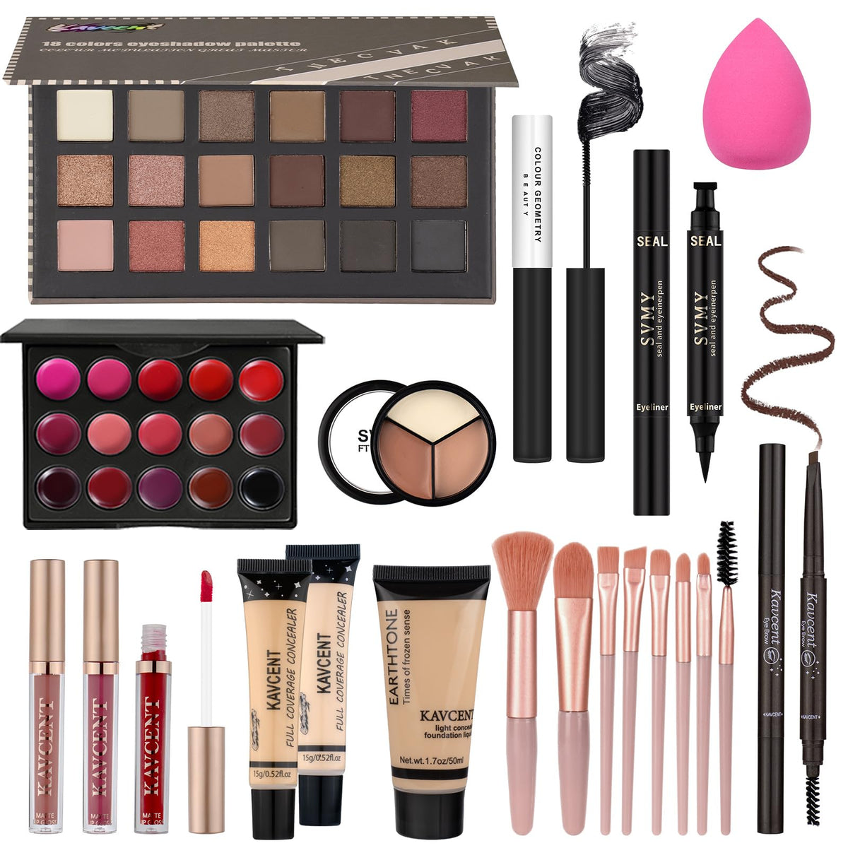 Makeup Set Makeup Kit for Women Full Kit Makeup Sets for - KAVCENT Official Imagery - 2