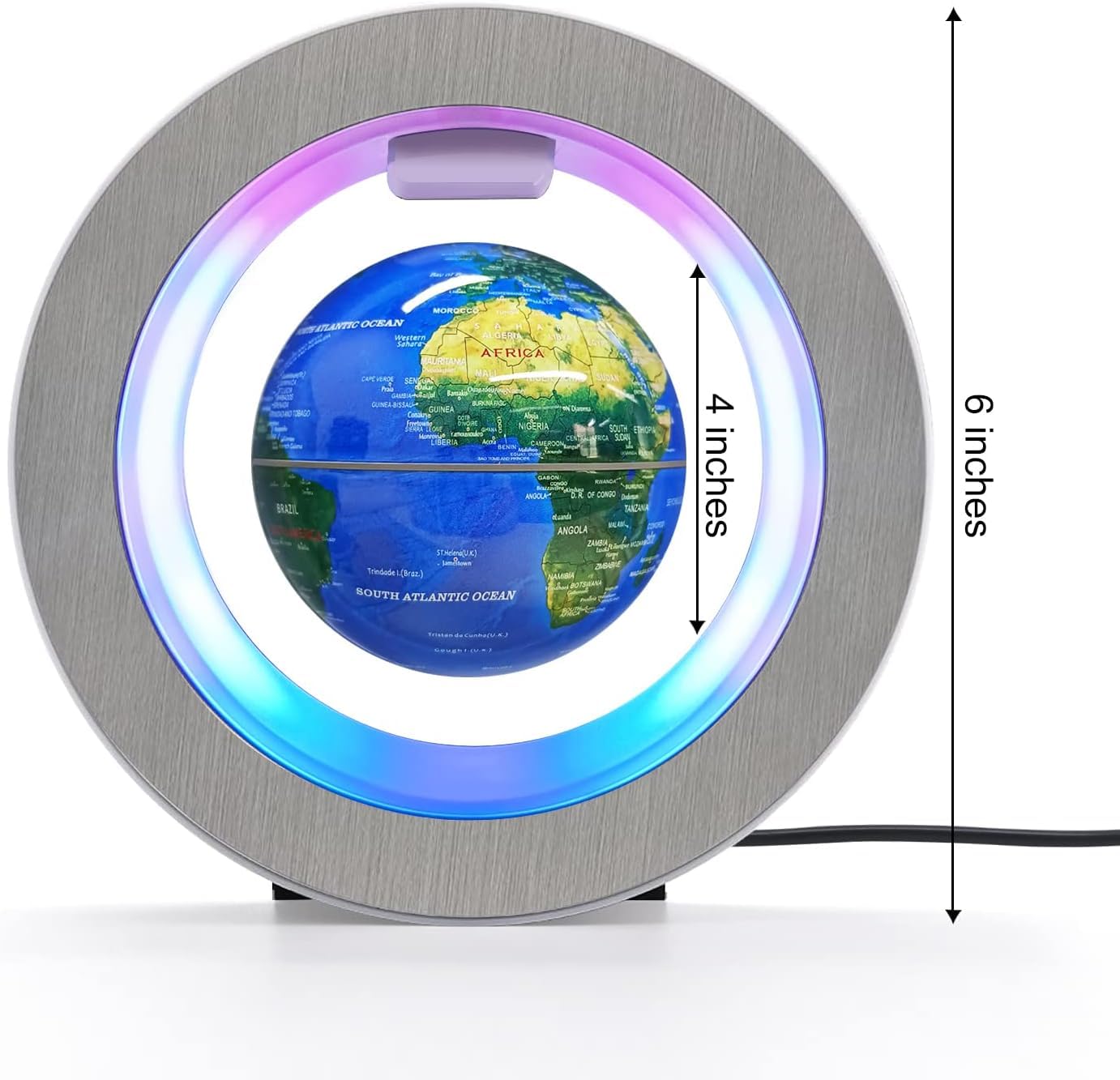 Flagest Magnetic Levitation Floating Globe - Levitating O Shape G - Flagest Official Product View 2