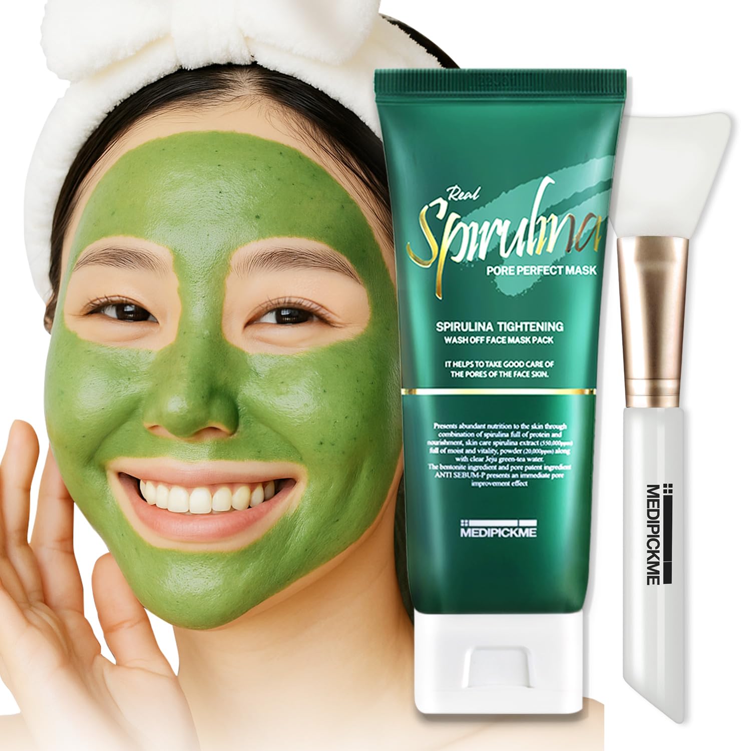 Korean Bentonite Clay Mask – Deep Cleansing Facial Mask for Pore - MEDIPICKME