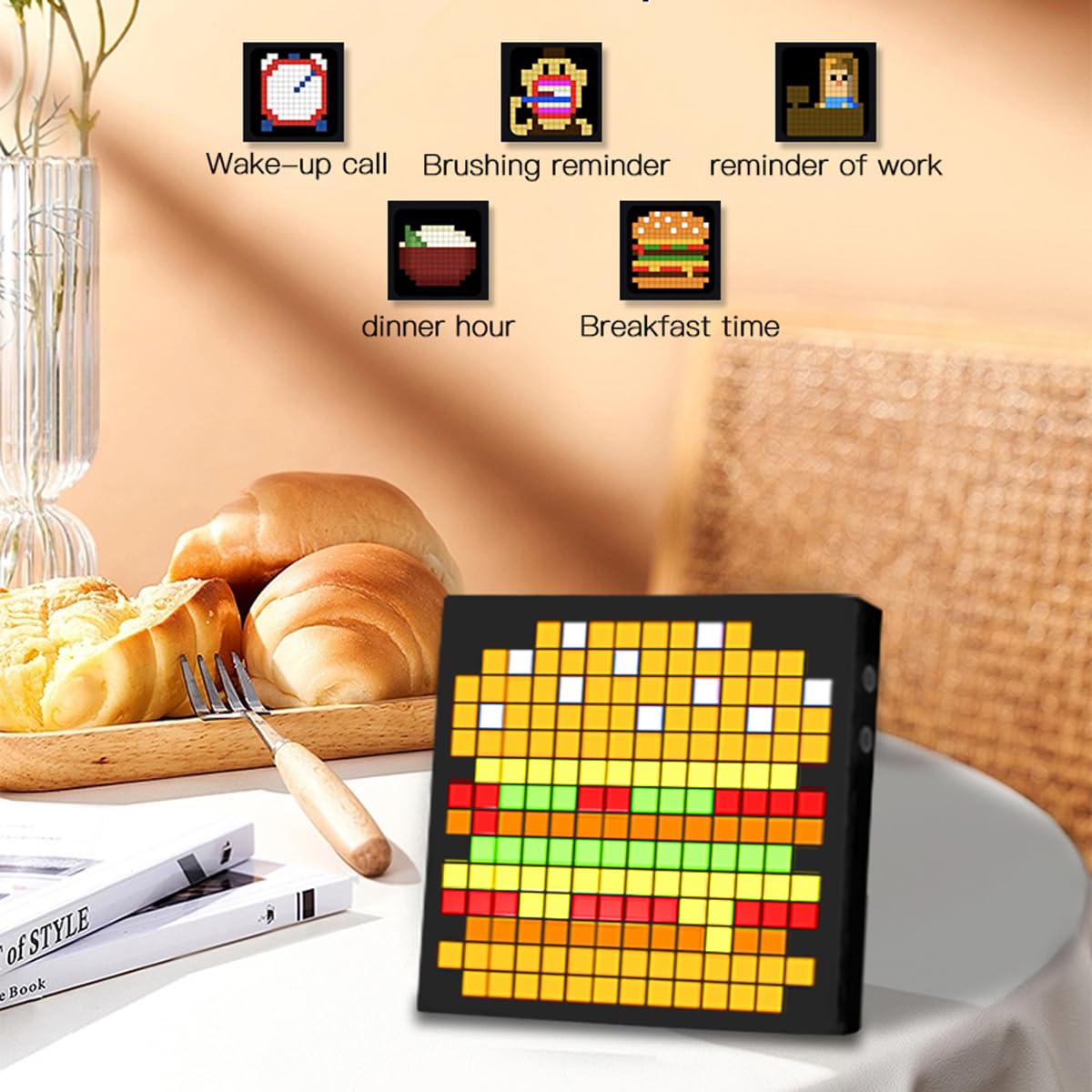 LED Pixel Display 16x16 Pixel Art DIY Display Screen Matrix - AVEKI Official Imagery - 7