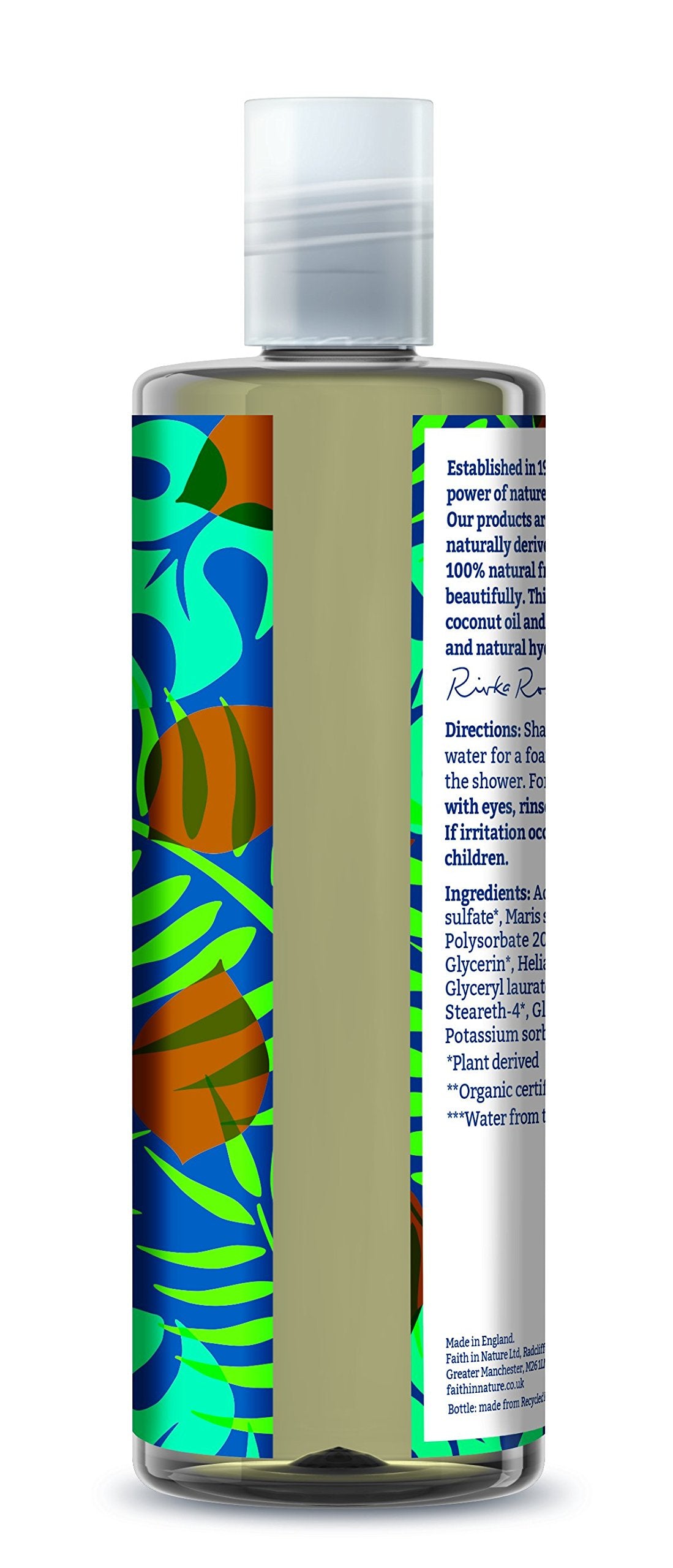 Faith in Nature Shower Gel Foam Bath Coconut 13 5 fl oz 400 - FAITH IN NATURE Official Imagery - 8