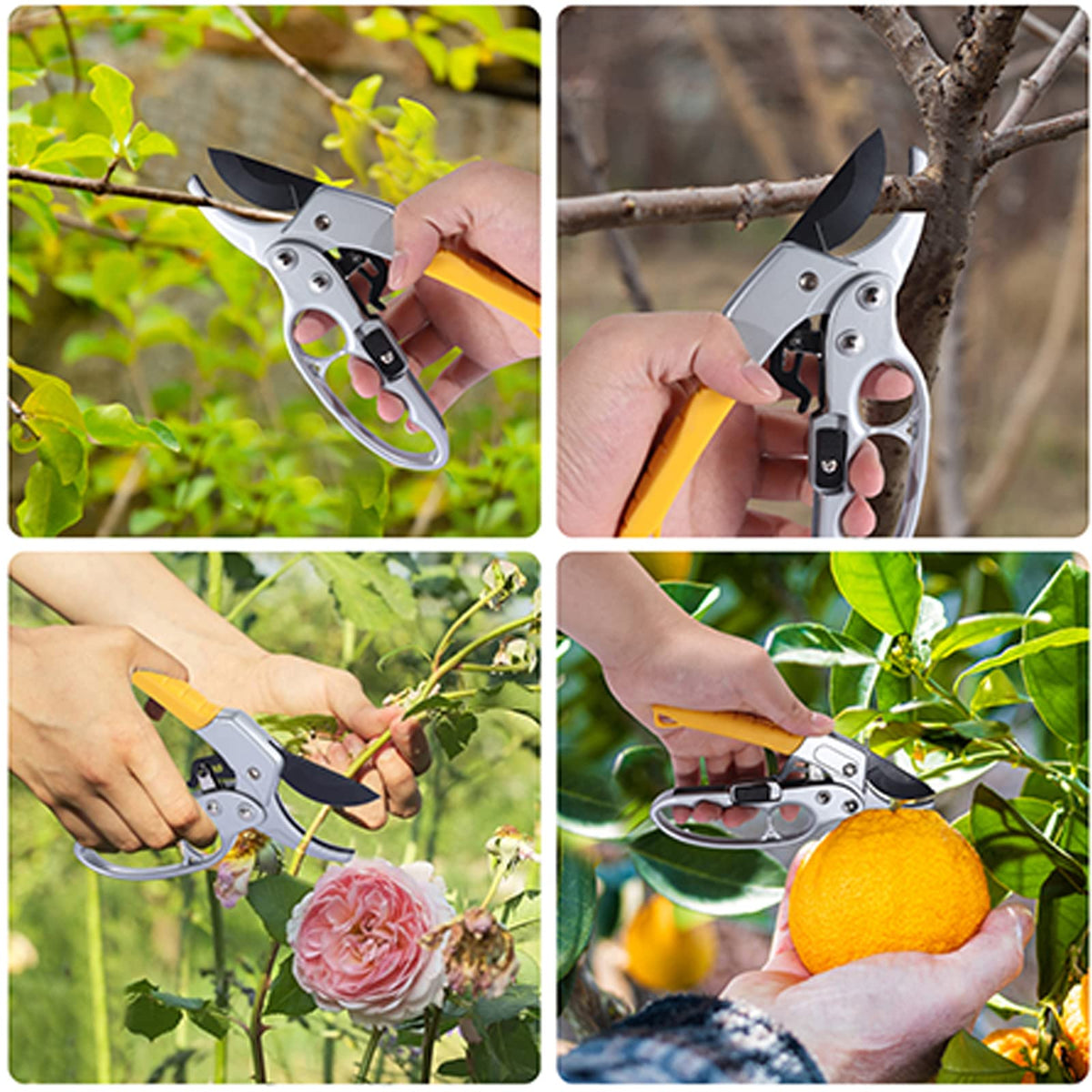 Germany Pruning Shears Arthritis Weak Hand Snips Pruners 4x - MEPEREZ Official Imagery - 8