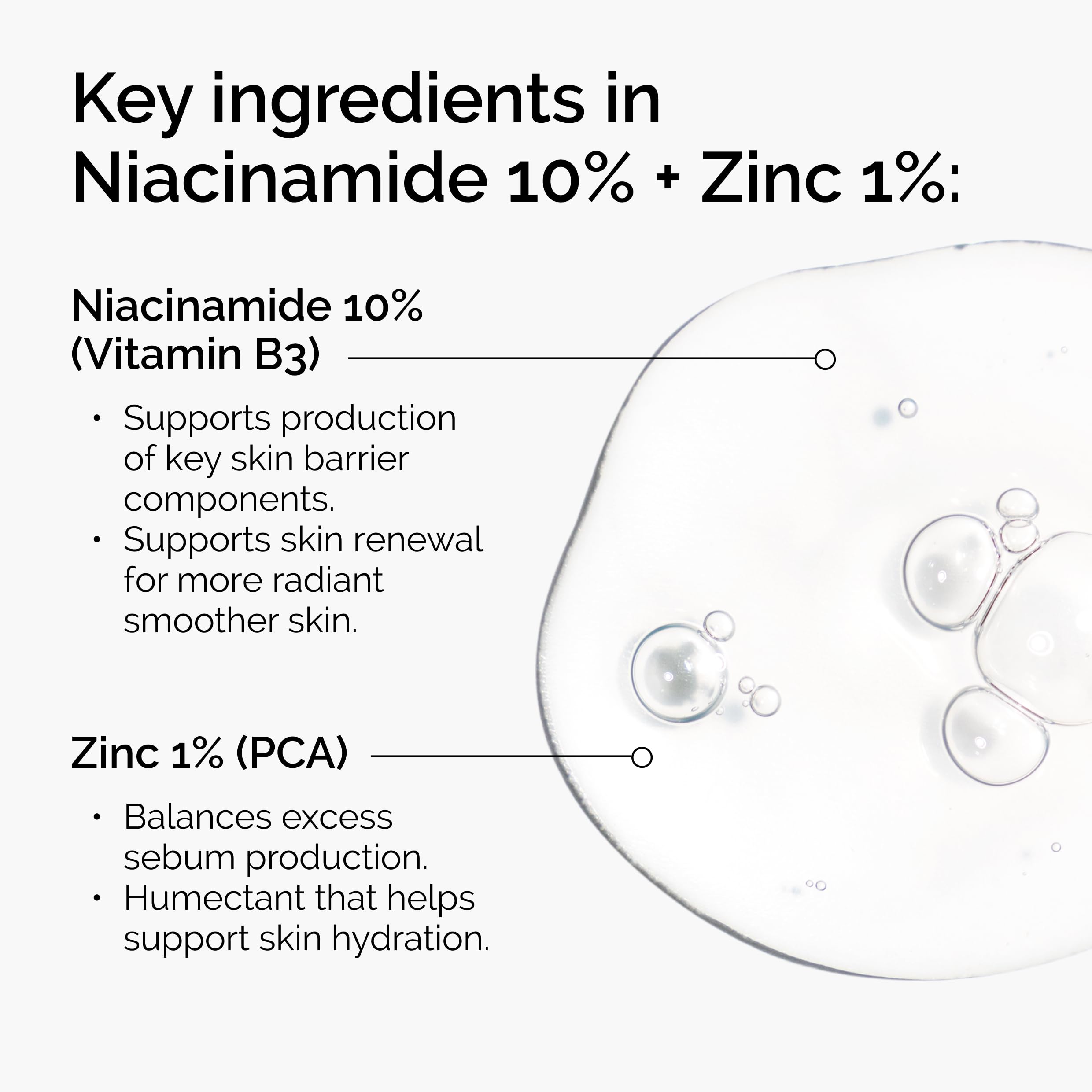 The Ordinary Niacinamide 10% + Zinc 1%, Smoothing Serum for Bl... - Elefair Tech Official Product View 4