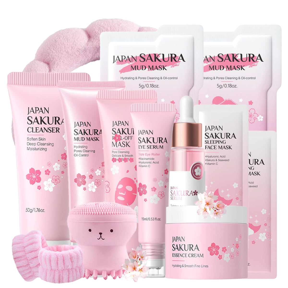 Sakura Skin Care Set for Teen Girls Birthday Gifts - EONFAVE Official Imagery - 2