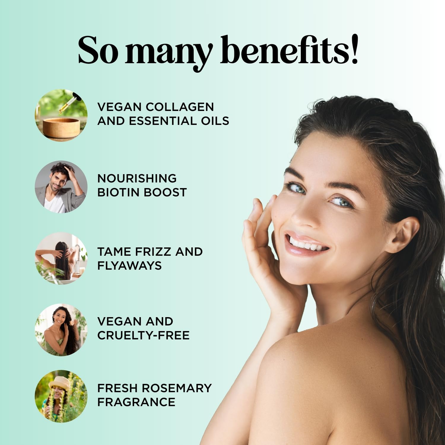 Biotin Rosemary Conditioner for Thinning Hair - Maple Holistics Official Imagery - 4
