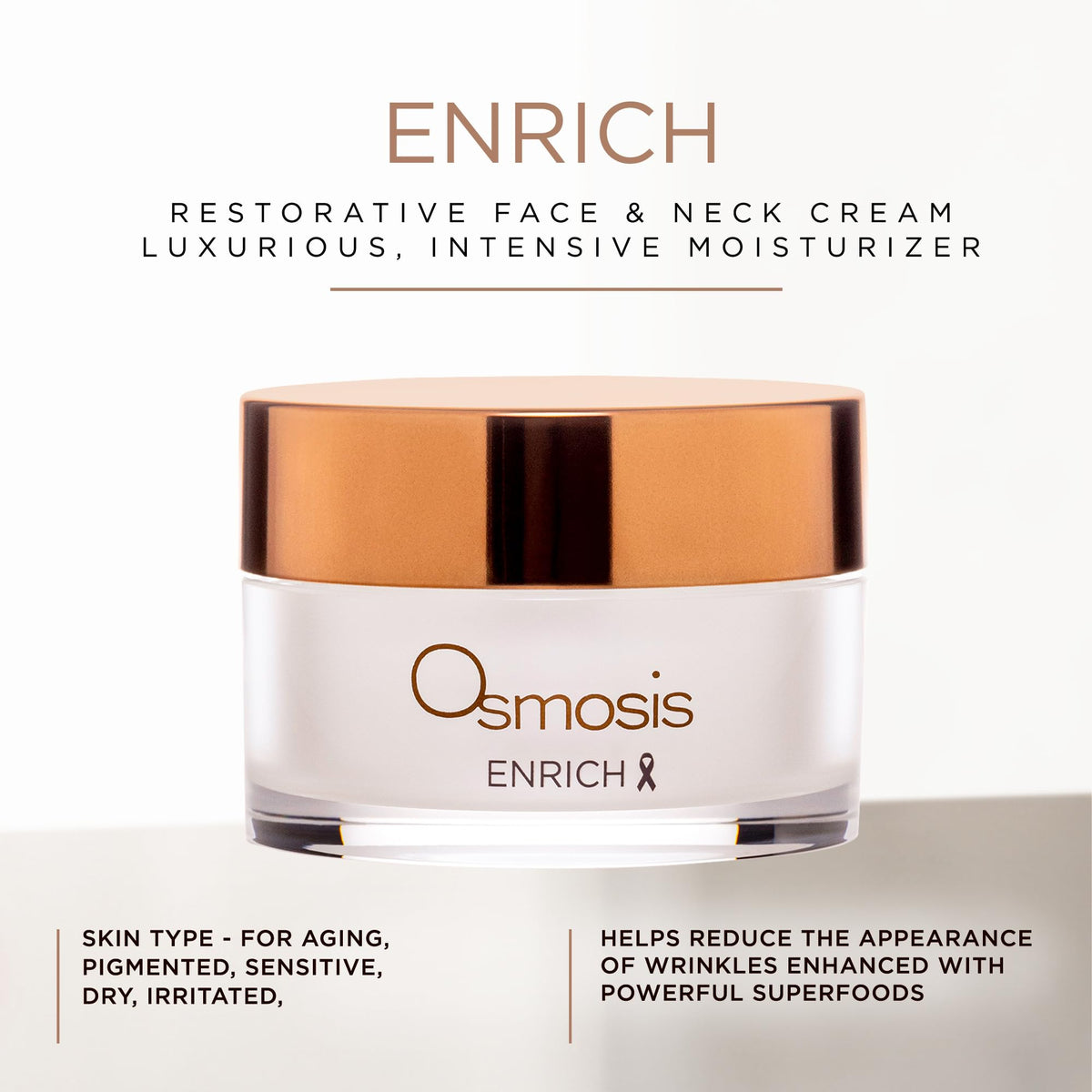 OSMOSIS Enrich Nourishing Night Cream Face Neck Dry Skin 1 - OSMOSIS Official Imagery - 3
