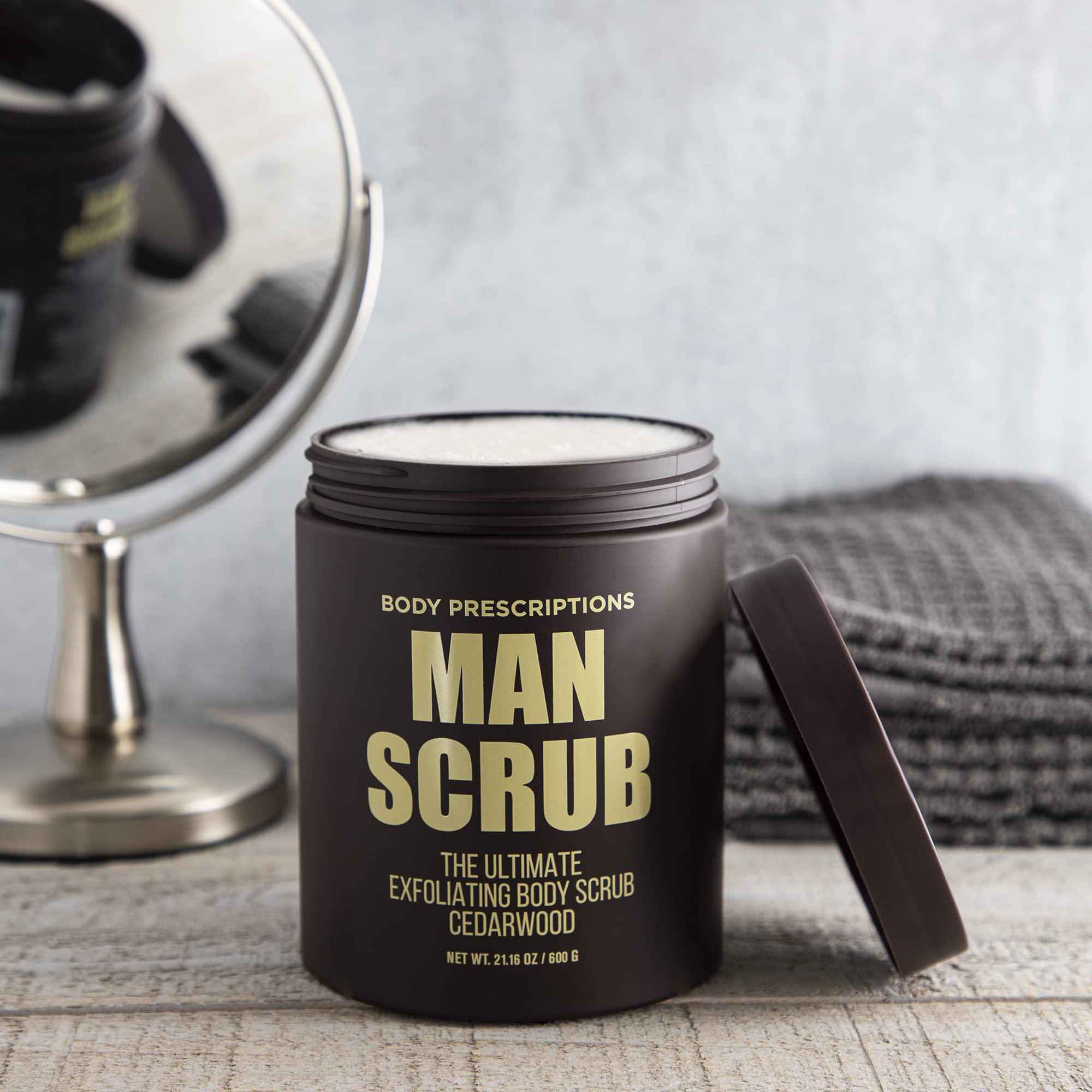 Body Prescriptions Men’s Exfoliating Body Scrub – Ultimate Skin Cleansing Wash - Body Prescriptions Official Product View 5