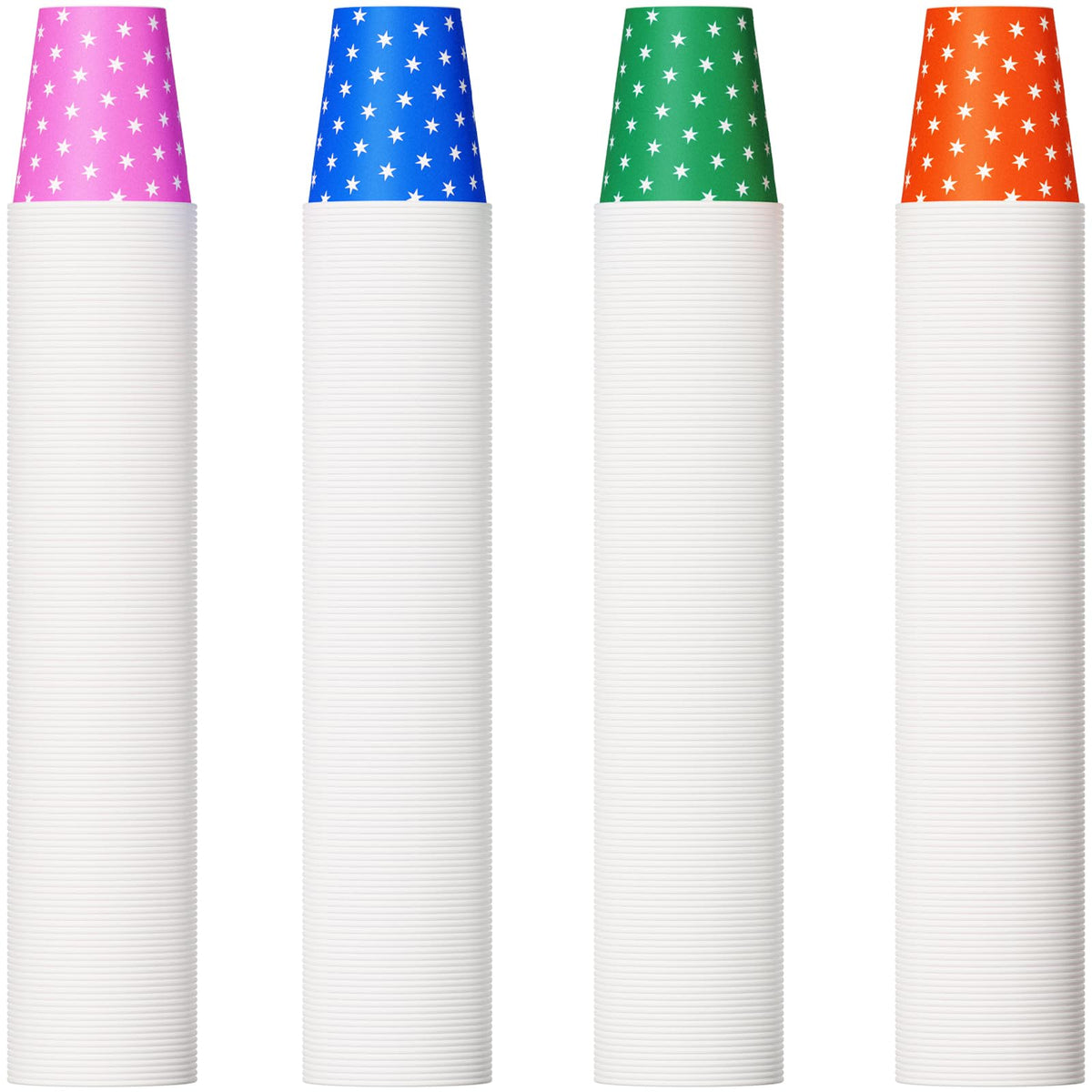 JOLLY PARTY 500Pack 5oz Paper Cups Disposable Cups Small - JOLLY PARTY Official Imagery - 1
