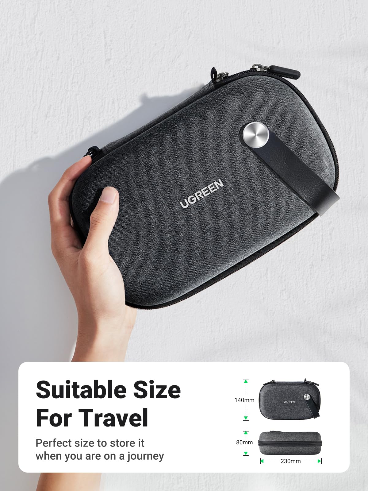 UGREEN Electronics Organizer Travel Case Cable Organizer Bag - UGREEN Official Imagery - 4
