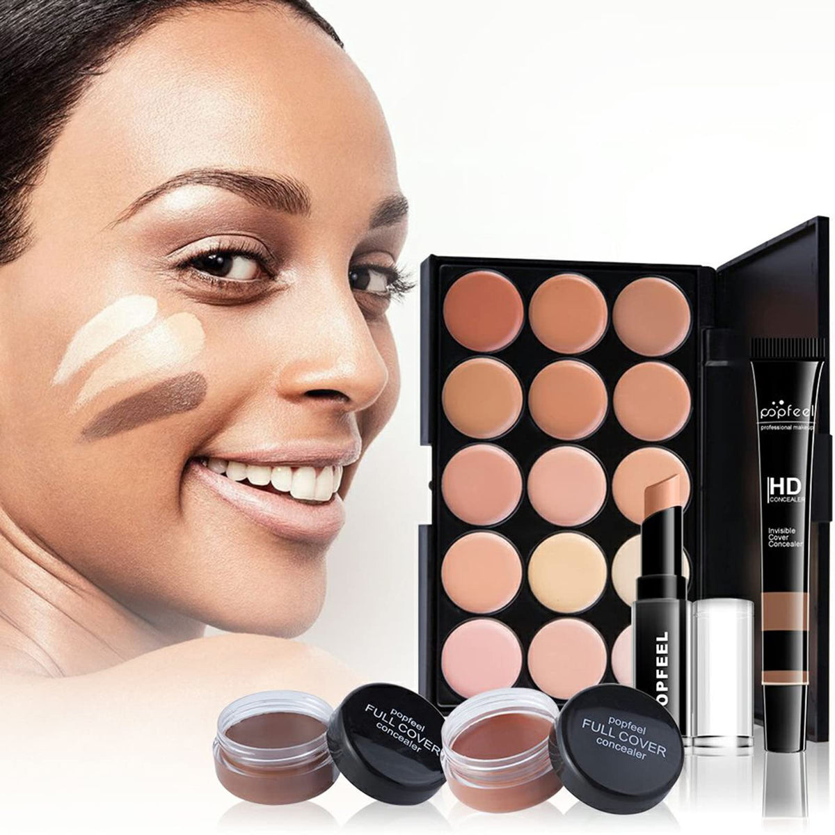 Joyeee Makeup Kit For Women Full Kit Naked Shimmer Eyeshadow - Joyeee Official Imagery - 6