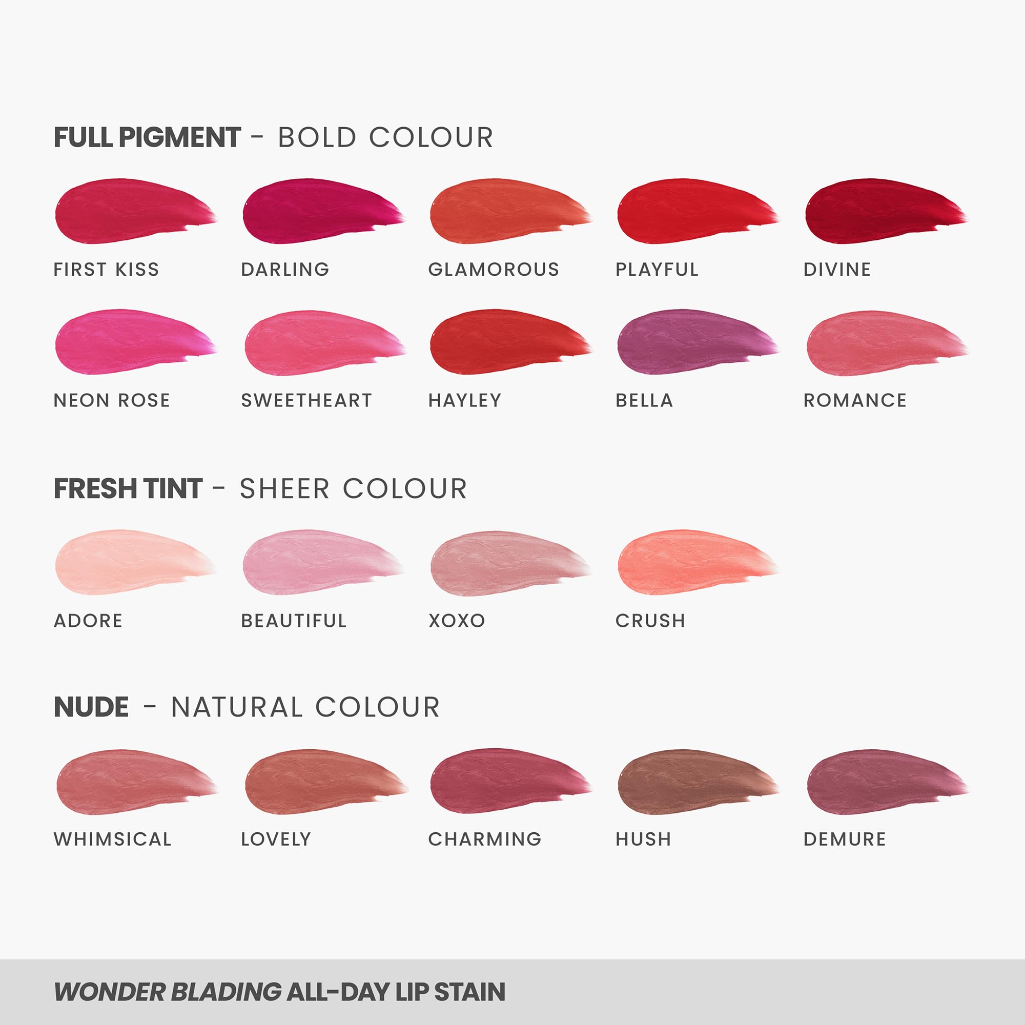 Wonderskin Lip Stain – Long Lasting, Waterproof, Lip Tint Peel Off Mas - View 7