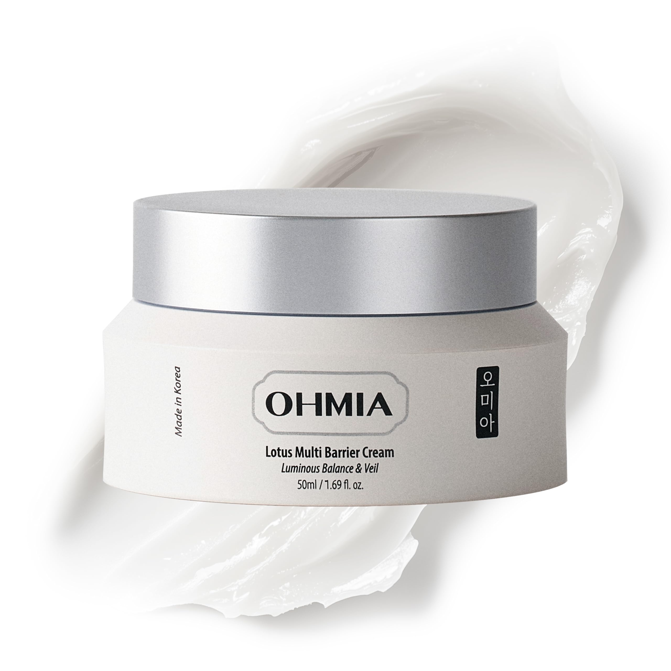 OHMIA Korean Moisturizer for Face - Lotus Multi Barrier Cream for Dry & Se - OHMIA Official Product View 2