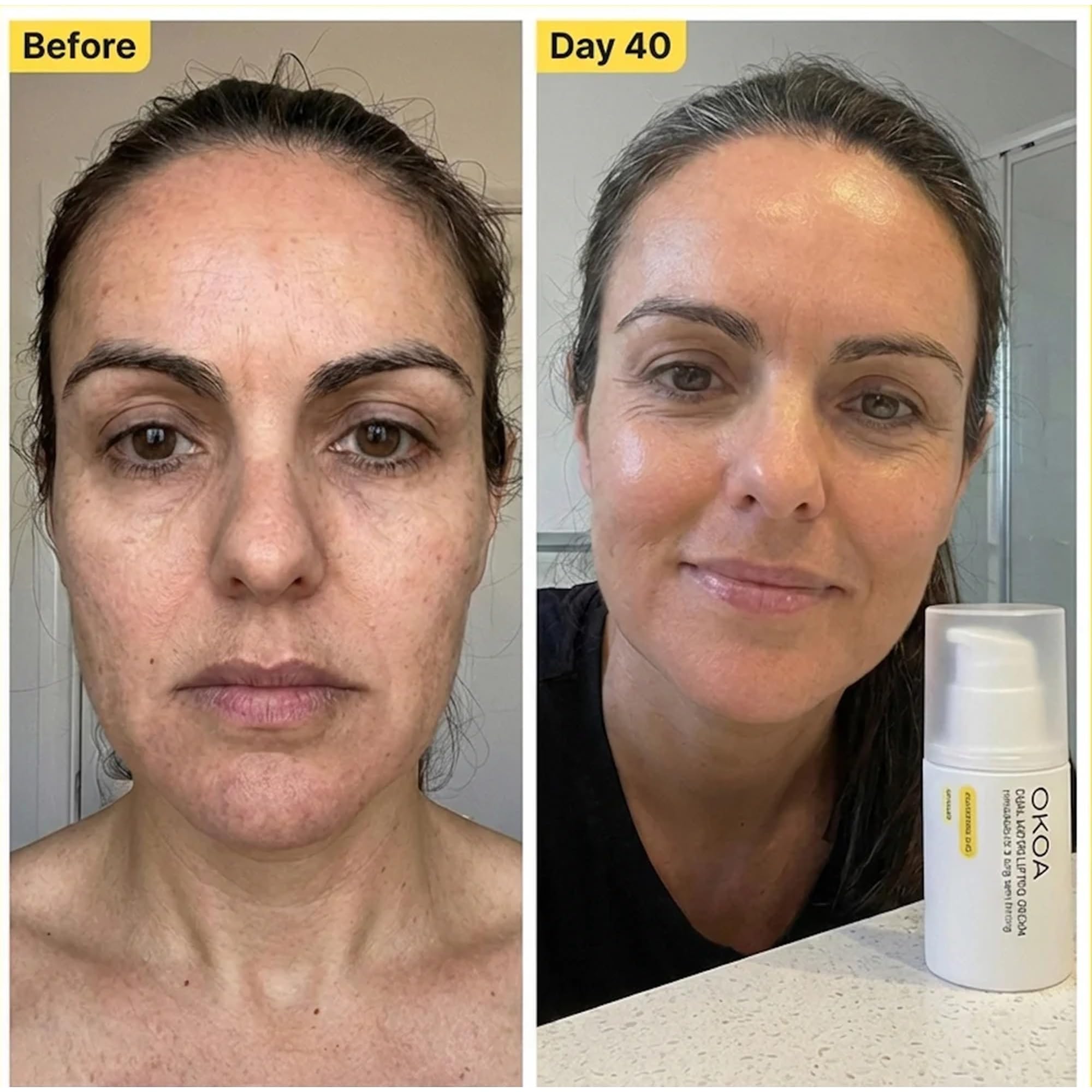 OKOA Dual Action Lifting Cream Post Moisturizer Firming - OKOA Official Imagery - 8