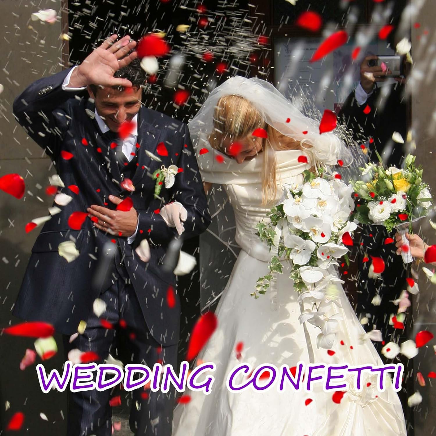 Dried real rose petals from Tavkite, natural preserved dry flower petals ideal for weddings and parties, in soft pink and red shades.