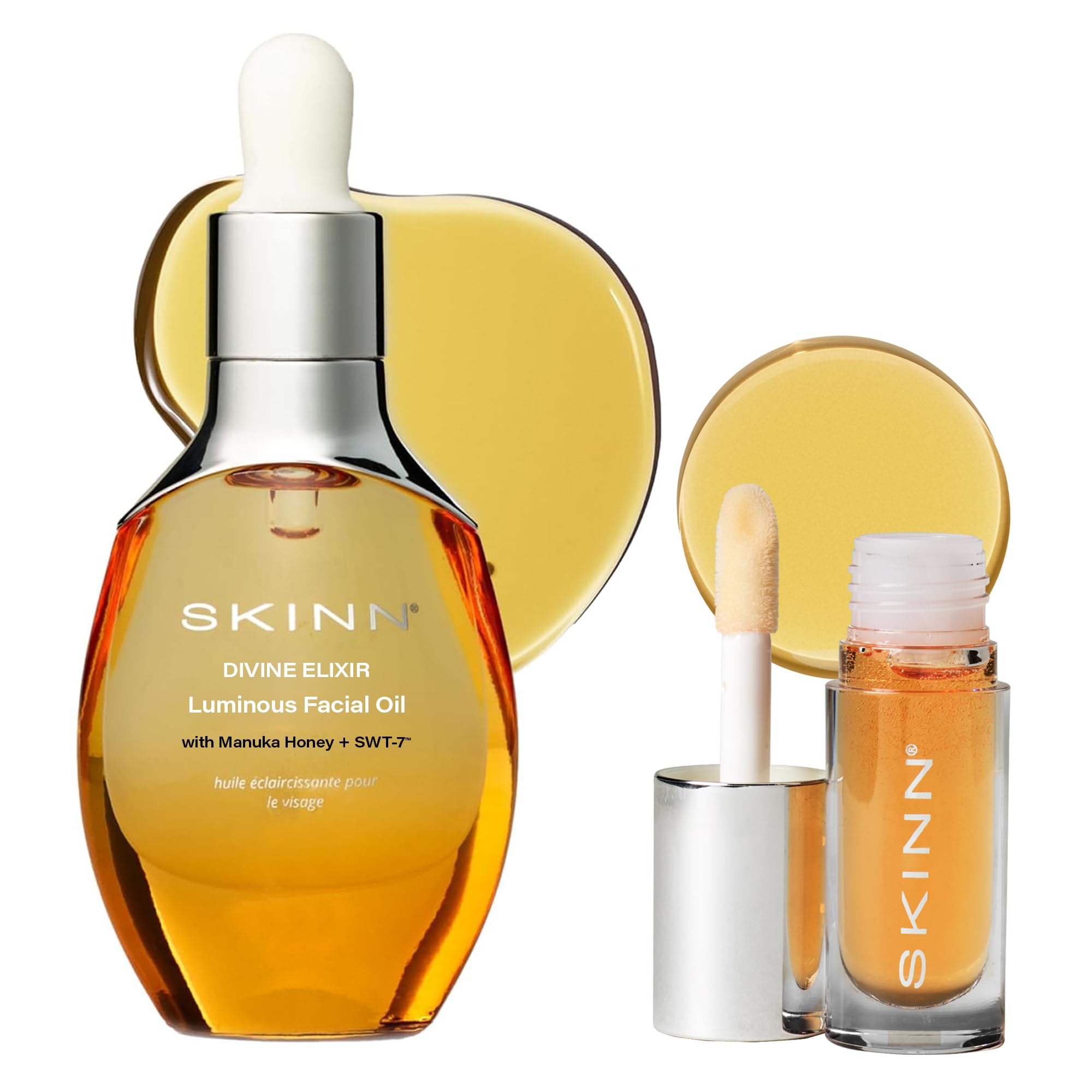 SKINN Gift Bundle, Luminous Facial & Lip Oil Set - Vitamin C & - Product Imagery