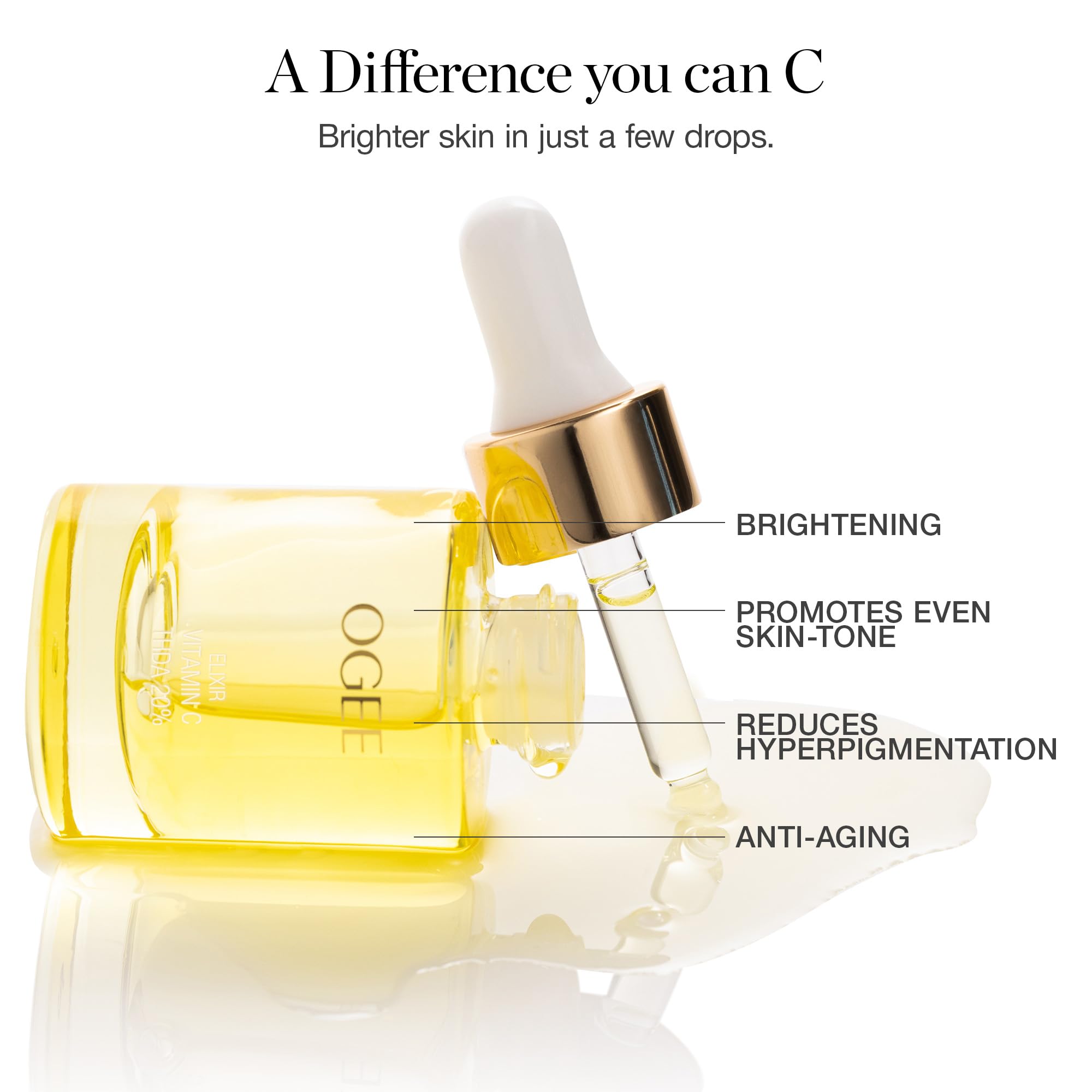 Ogee Vitamin C serum THDA 20% Elixir - Ogee Official Product View 4