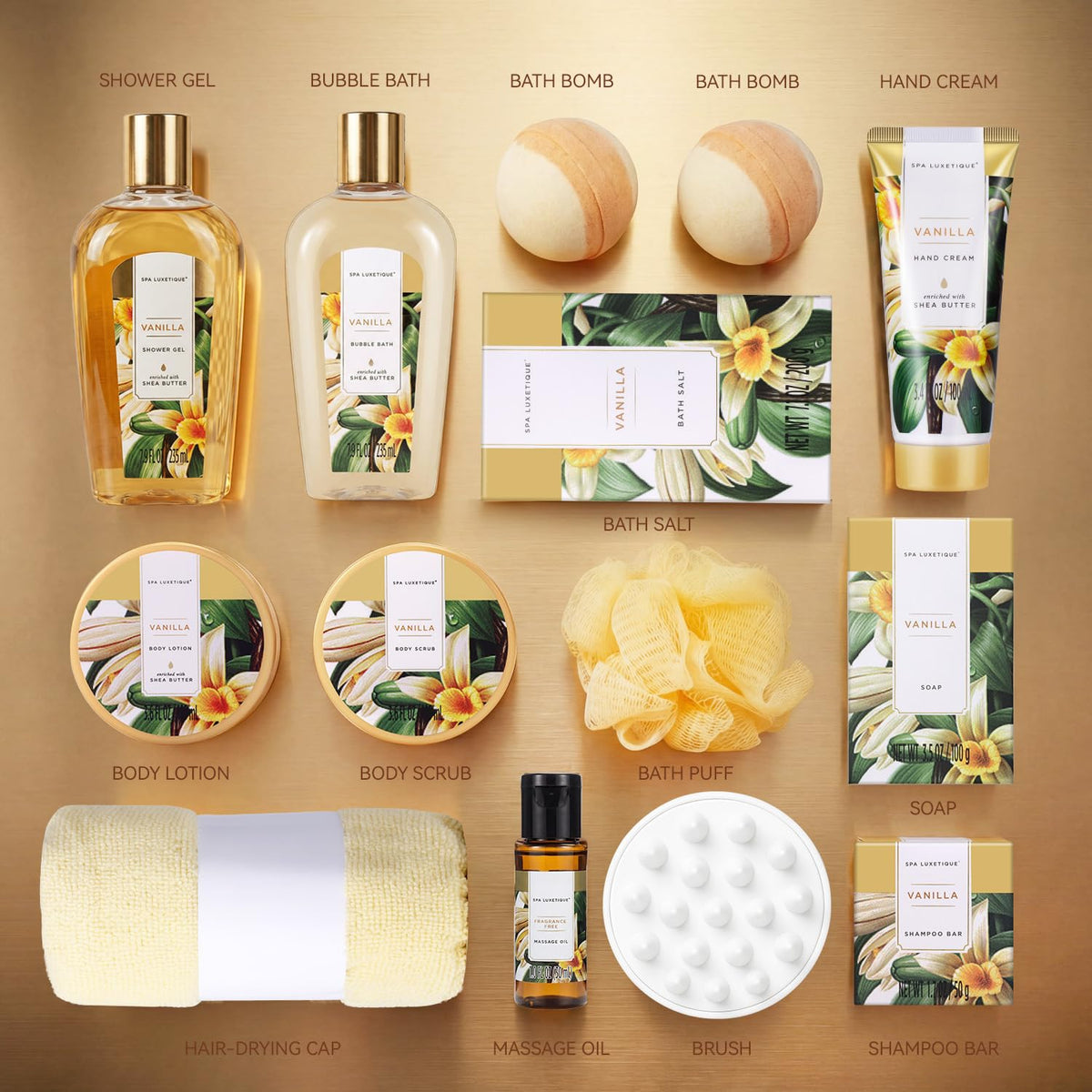 Gifts for Women Spa Luxetique Gift Baskets for Women 15 Pcs - spa luxetique Official Imagery - 3