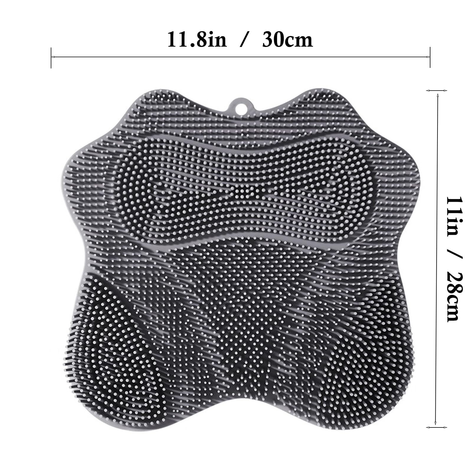 Easkite Shower Foot Scrubber Mat with Suction Cups