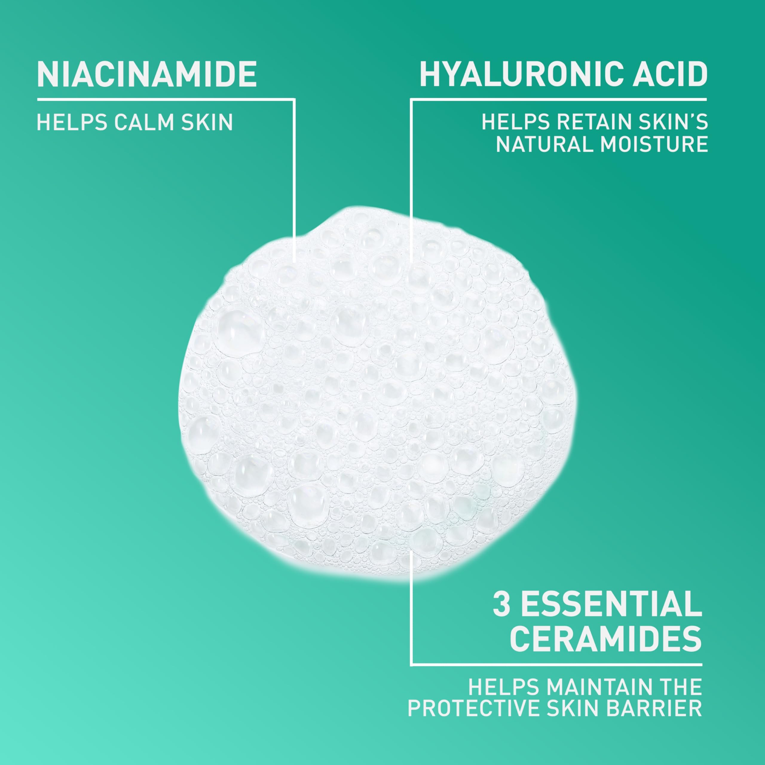 CeraVe Foaming Facial Cleanser, Face Wash for Oily Skin, 16fl oz - CeraVe Official Product View 4