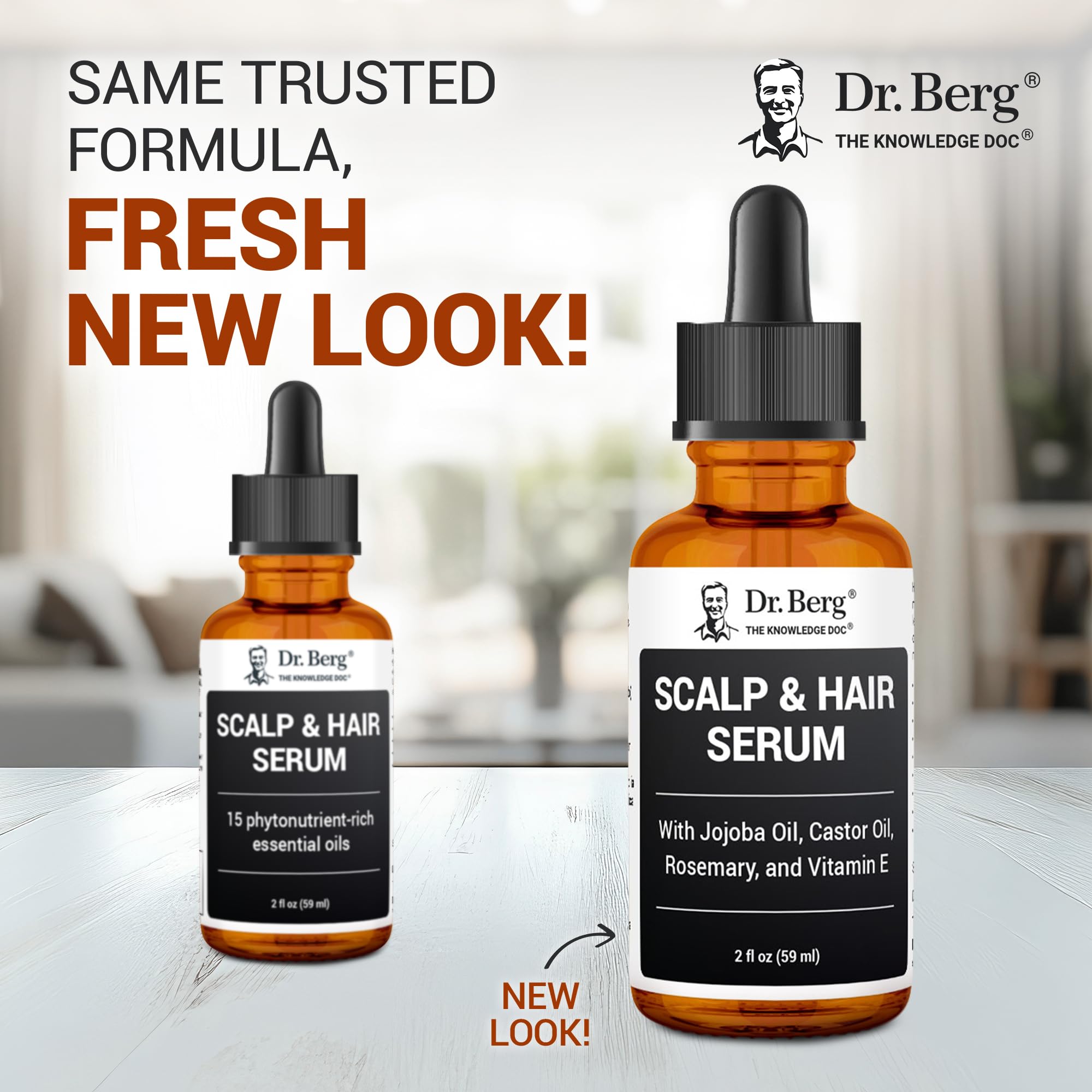 Dr. Berg Nutritionals Dr. Berg Scalp & Hair Serum with Vitamin D3 & E - - Dr. Berg Nutritionals Official Product View 3