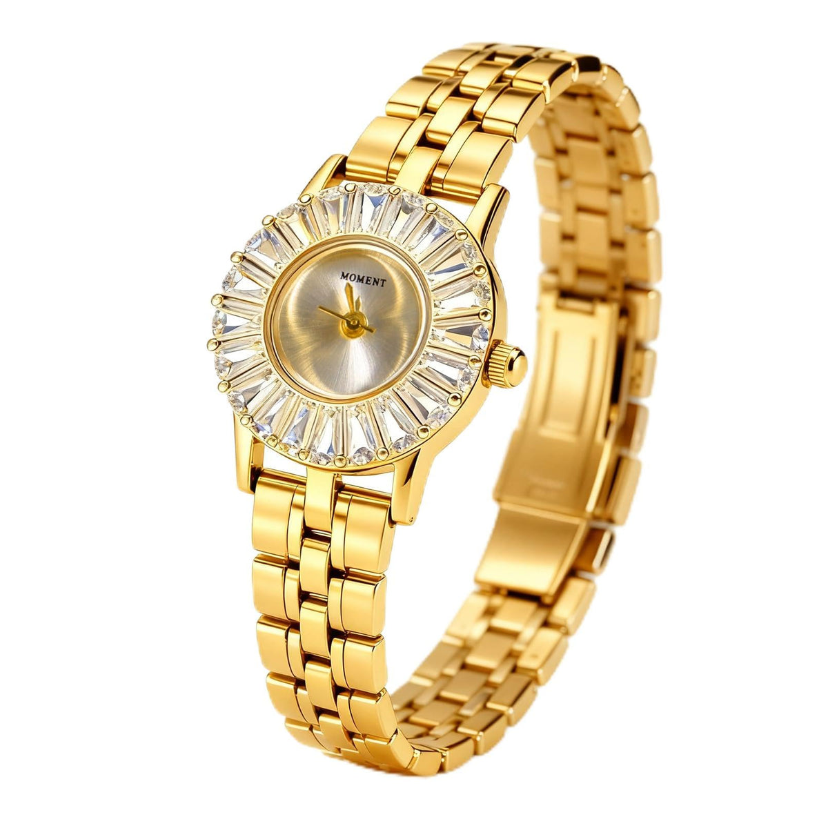 GORBEN Gold Tone Women s Watch with High Precision Quartz - GORBEN Official Imagery - 1