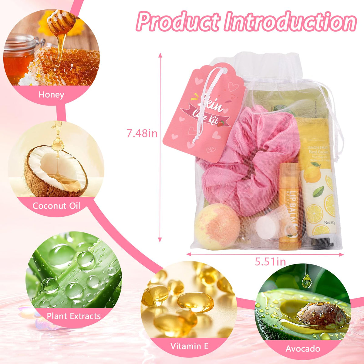 60PCS Spa Party Supplies for Girls Include Facial Masks Lip - Jutqut Official Imagery - 6