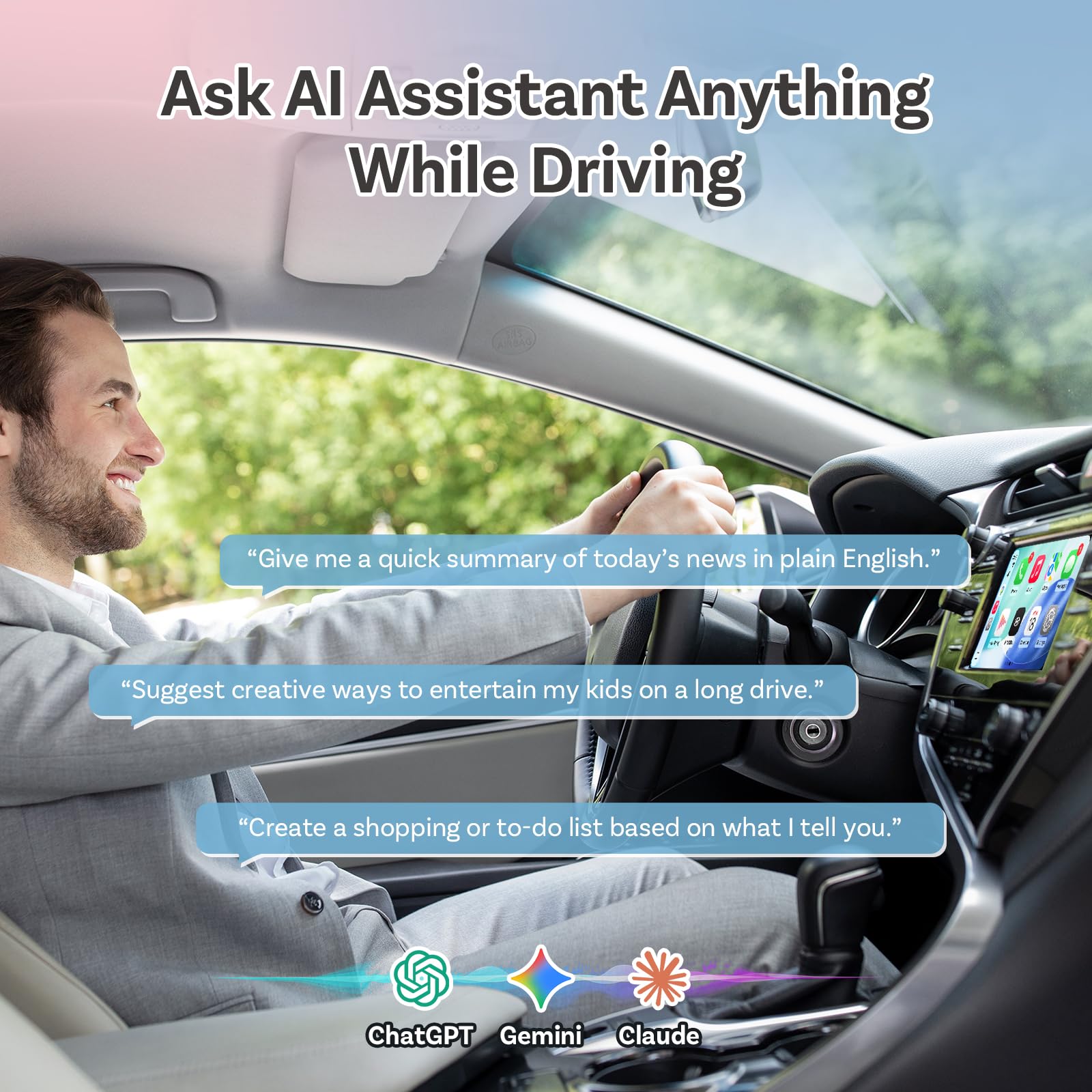 Ottocast Mini Core, 2026 Next-Gen Wireless CarPlay & Android Auto by OTTOCAST - Angle View 9