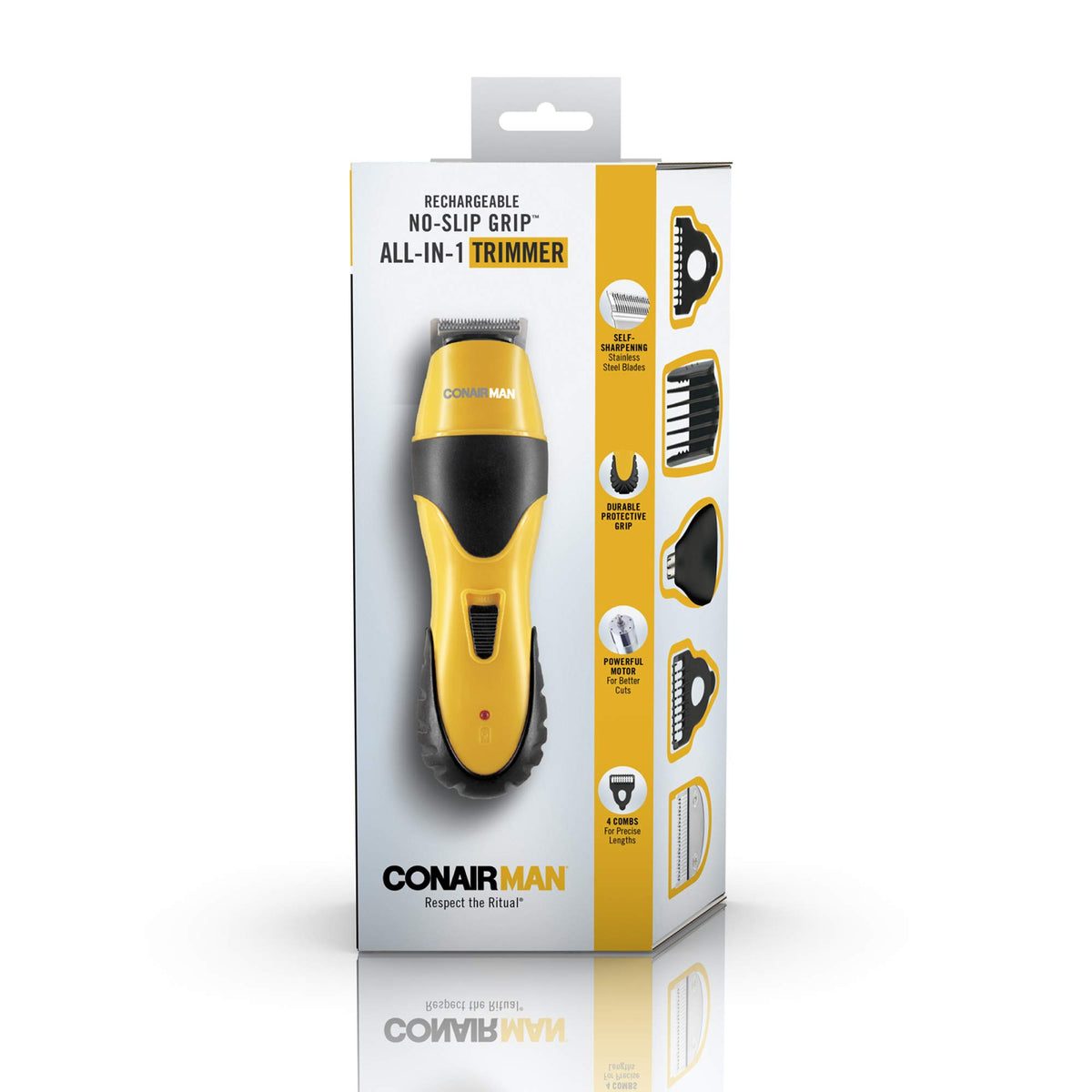 ConairMAN All in One Beard Trimmer for Men for Face Nose and - Conair Official Imagery - 6