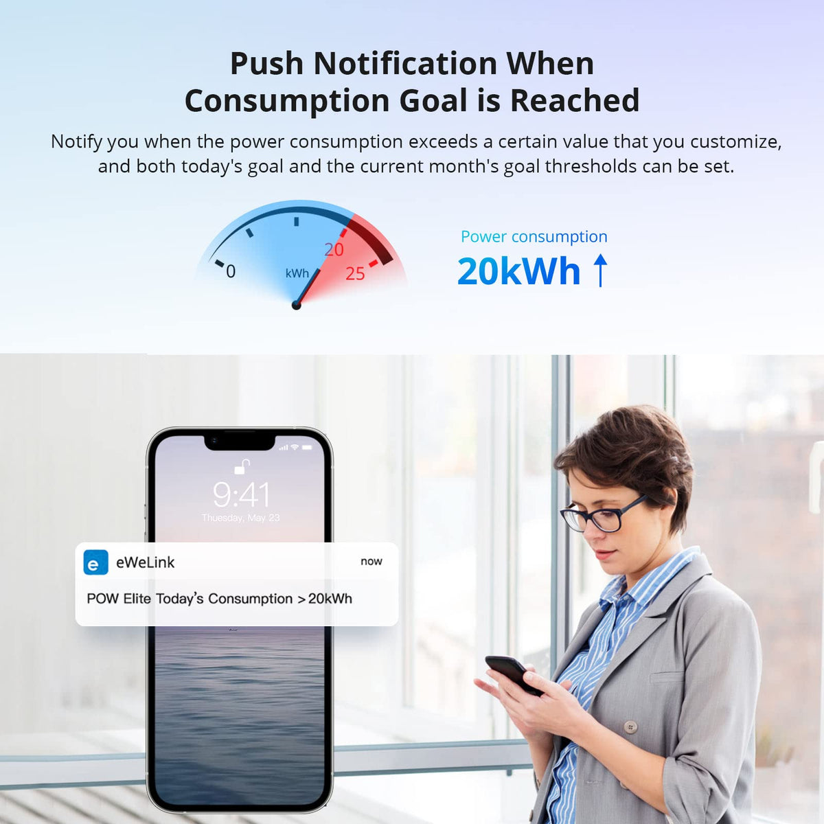 SONOFF POWR320D Elite 20A WiFi Smart WiFi Wireless Light - SONOFF Official Imagery - 4