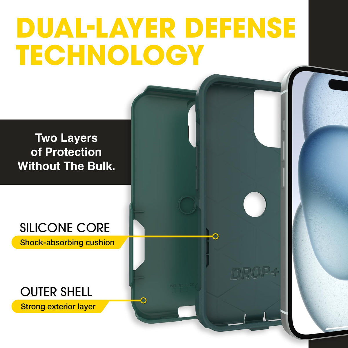 OtterBox iPhone 17e 16e 15 14 13 Commuter MagSafe Case - Premium Selection Official Imagery - 4