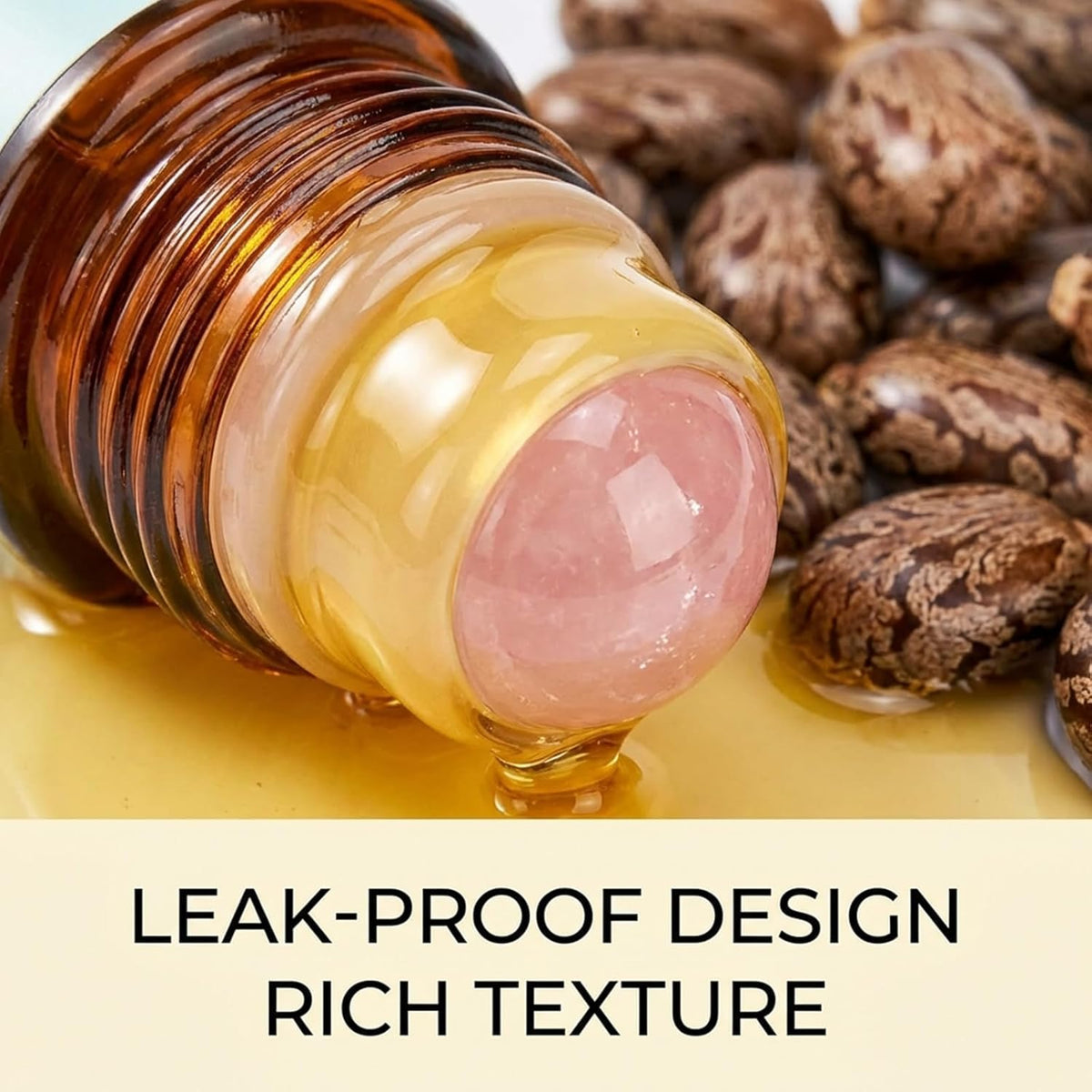 Frankincense and Castor Oil Organic Castor Oil Rose Quartz - Premium Selection Official Imagery - 6