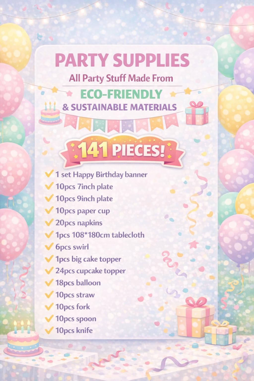Cartoon Creatures Party Pack - Premium Selection Official Imagery - 3