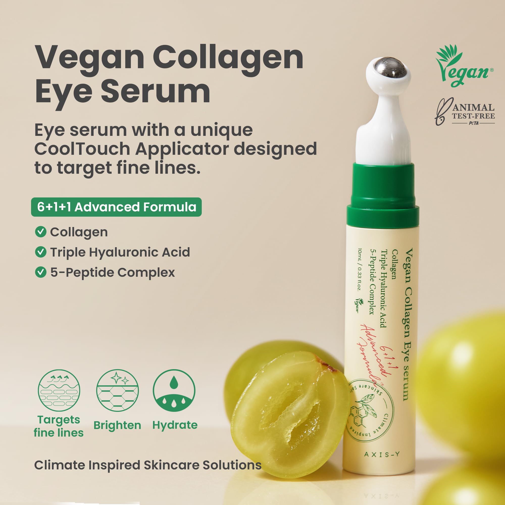 AXIS-Y Lip &amp; Eye Set – Vegan Eye Serum &amp; Vita Glow Lip - AXIS-Y