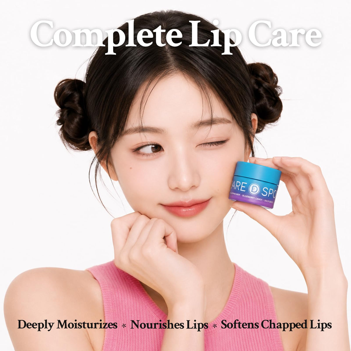 SPODARE Blueberry Lip Mask Overnight Swirl Lip Sleeping Mask - SPODARE Official Product Imagery - 4