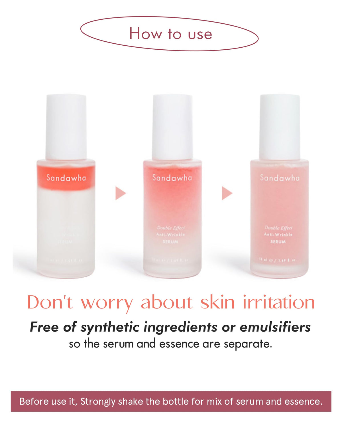 SKINCURE Sandawha Double Effect Anti Wrinkle Serum with - SanDaWha Official Imagery - 7
