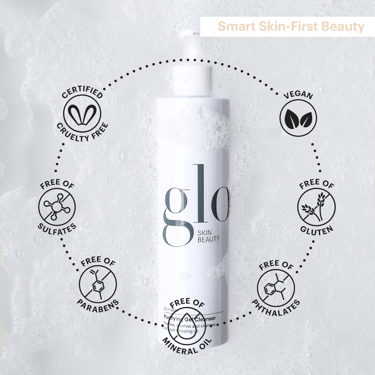 Glo Skin Beauty Purifying Gel Cleanser Salicylic Acid Face - Glo Skin Beauty Official Imagery - 8