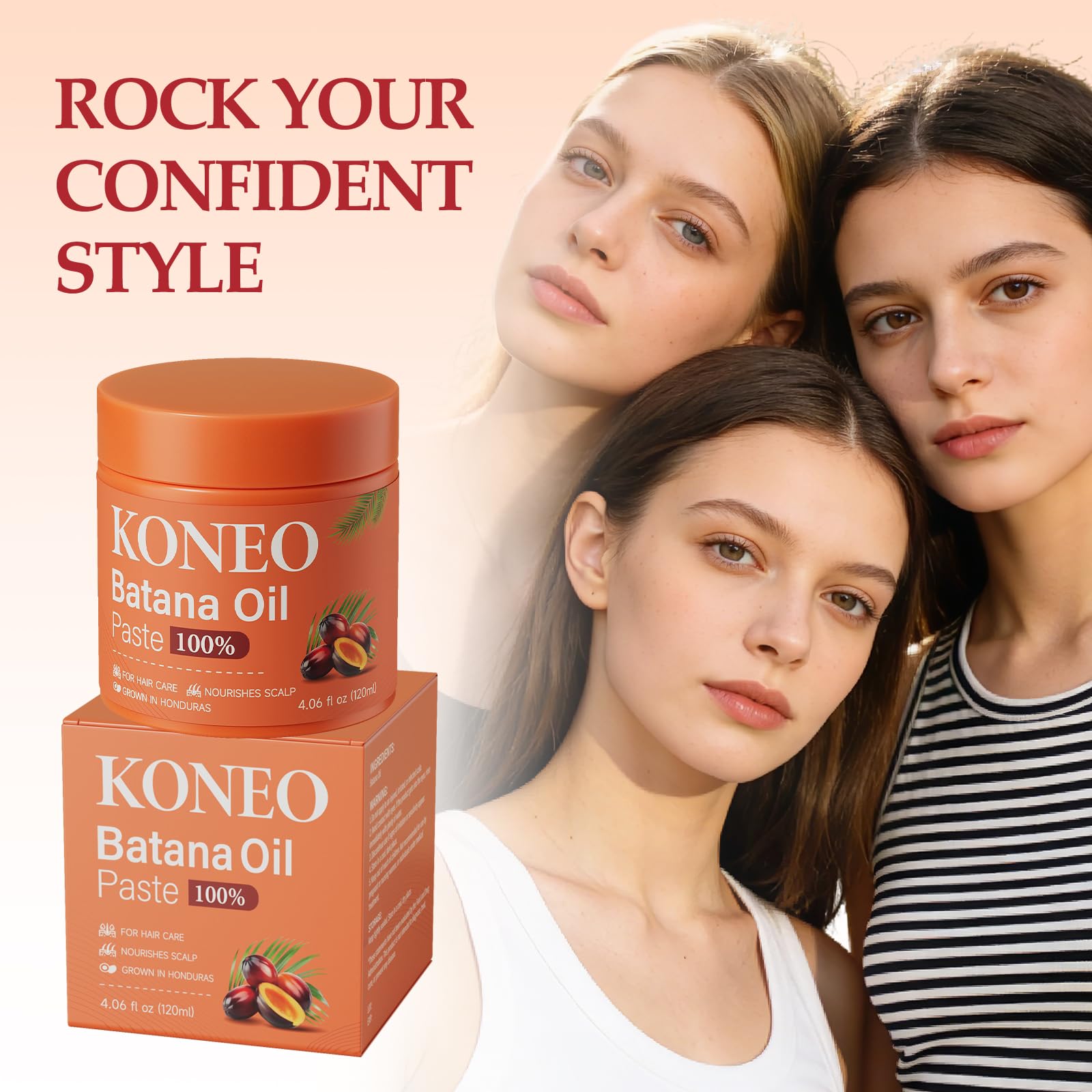 KONEO Hair Growth Cream for 100% Pure Batana Oil - Raw Batana Oil Paste from - KONEO Official Product View 7
