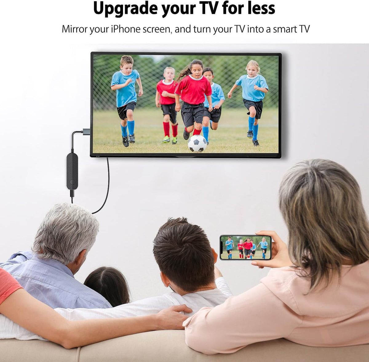 iShare iOS Wireless HDMI Display Adapter for iPhone - zonsiton Official Imagery - 5