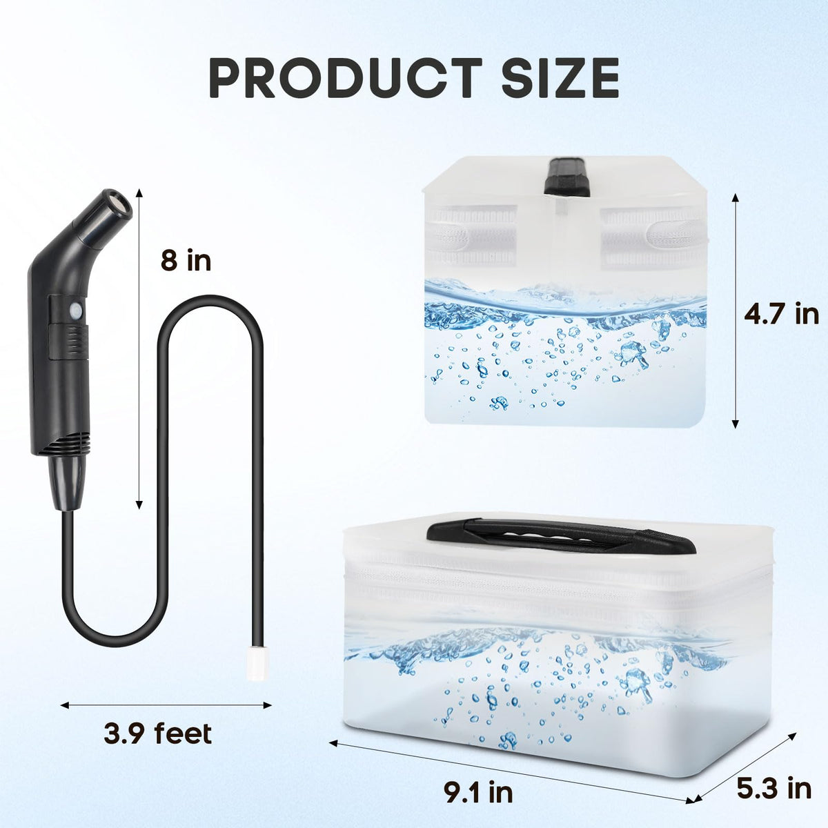 Portable Travel Electric Bidet Sprayer Jamini Rechargeable - jamini Official Imagery - 3