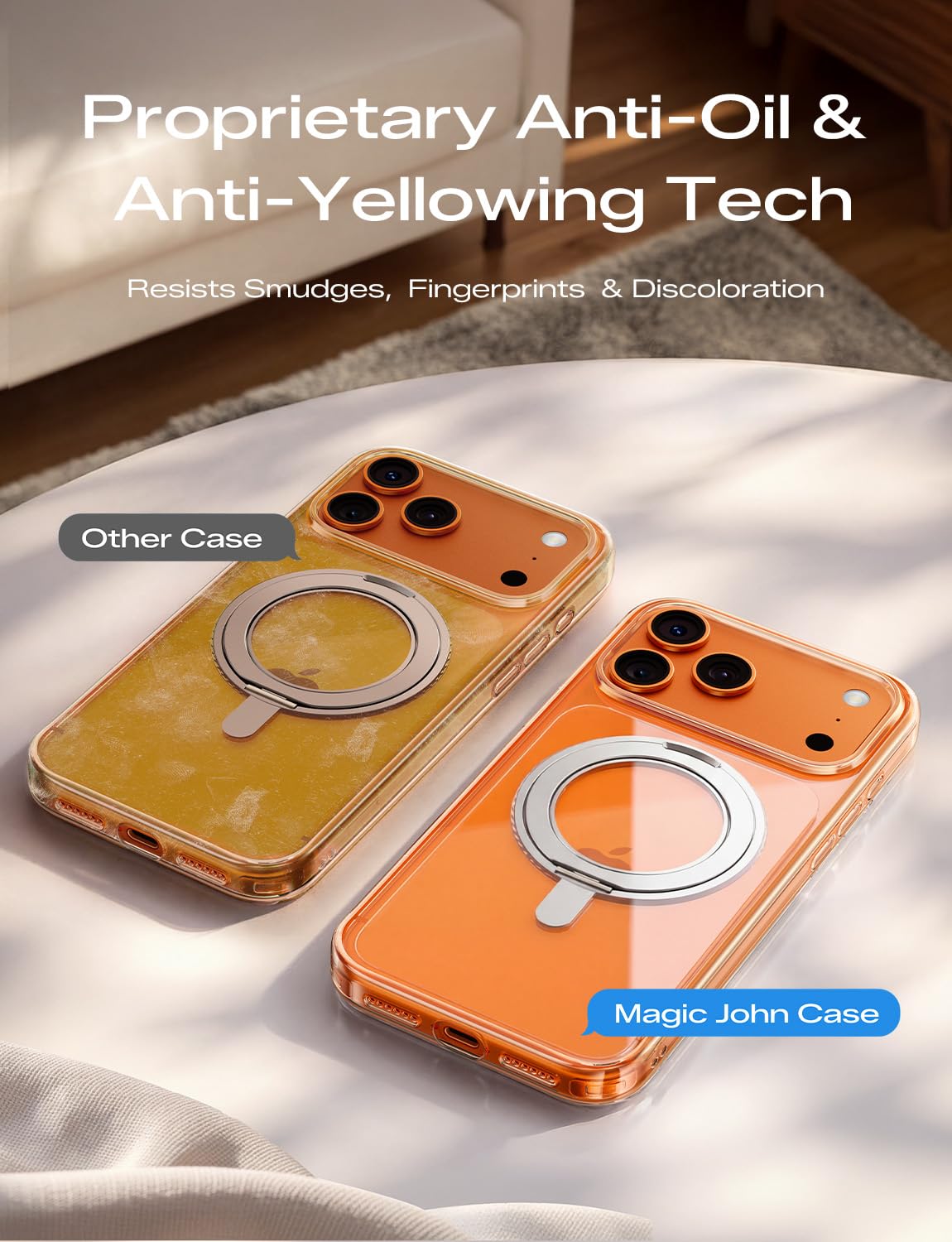 Magic John for iPhone 17 Pro Max Case with 360 Magnetic - MAGIC JOHN Official Imagery - 6