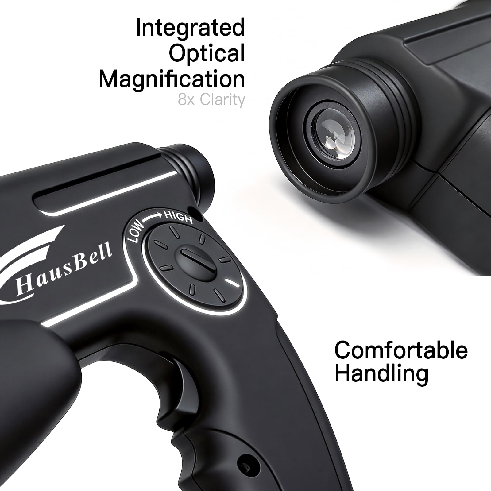HAUSBELL Parabolic Listening Kit-Bionic Ear & 8X Monocular with H - HAUSBELL Official Product View 6