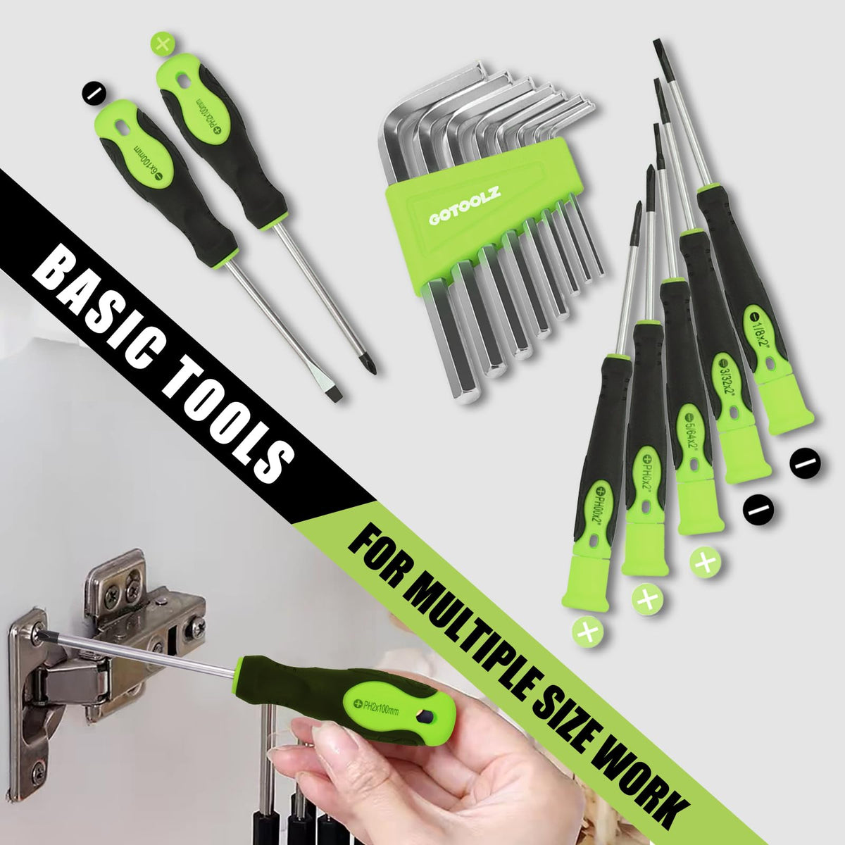 269 Piece Home Tool Set General Household Repairing Tool Kit - GOTOOLZ Official Imagery - 6