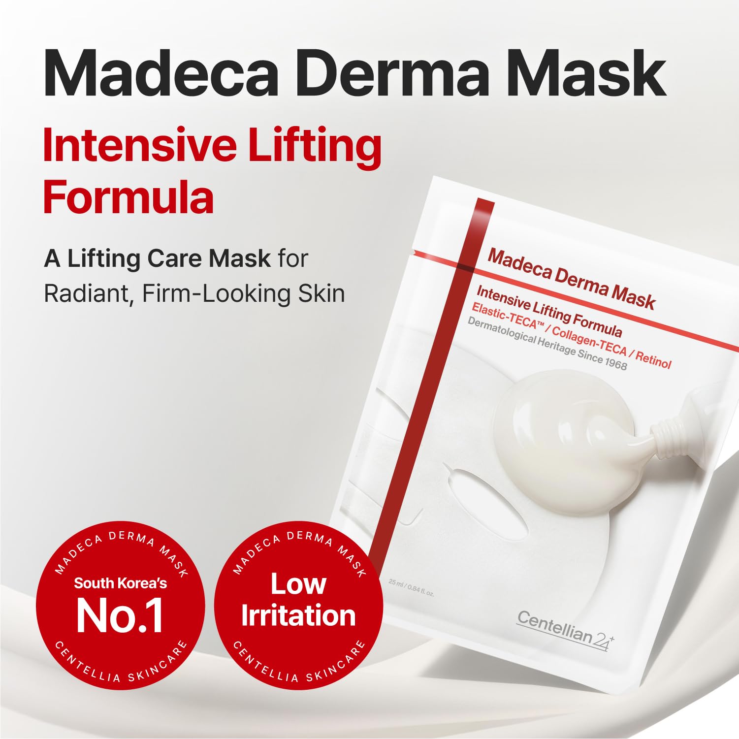 CENTELLIAN 24 Madeca Cream Time Reverse Set, 2x1.69 fl oz + 2 Lifting Masks - CENTELLIAN 24 Official Product View 8