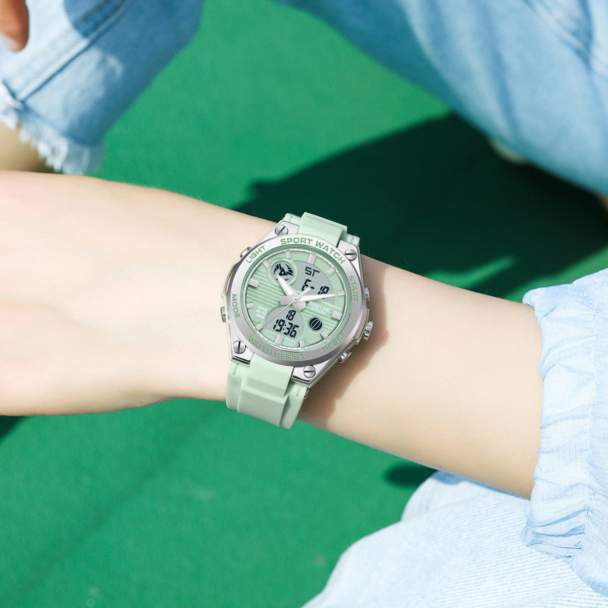 findtime Womens Digital Watch Sport Waterproof Watch Analog - findtime Official Imagery - 4