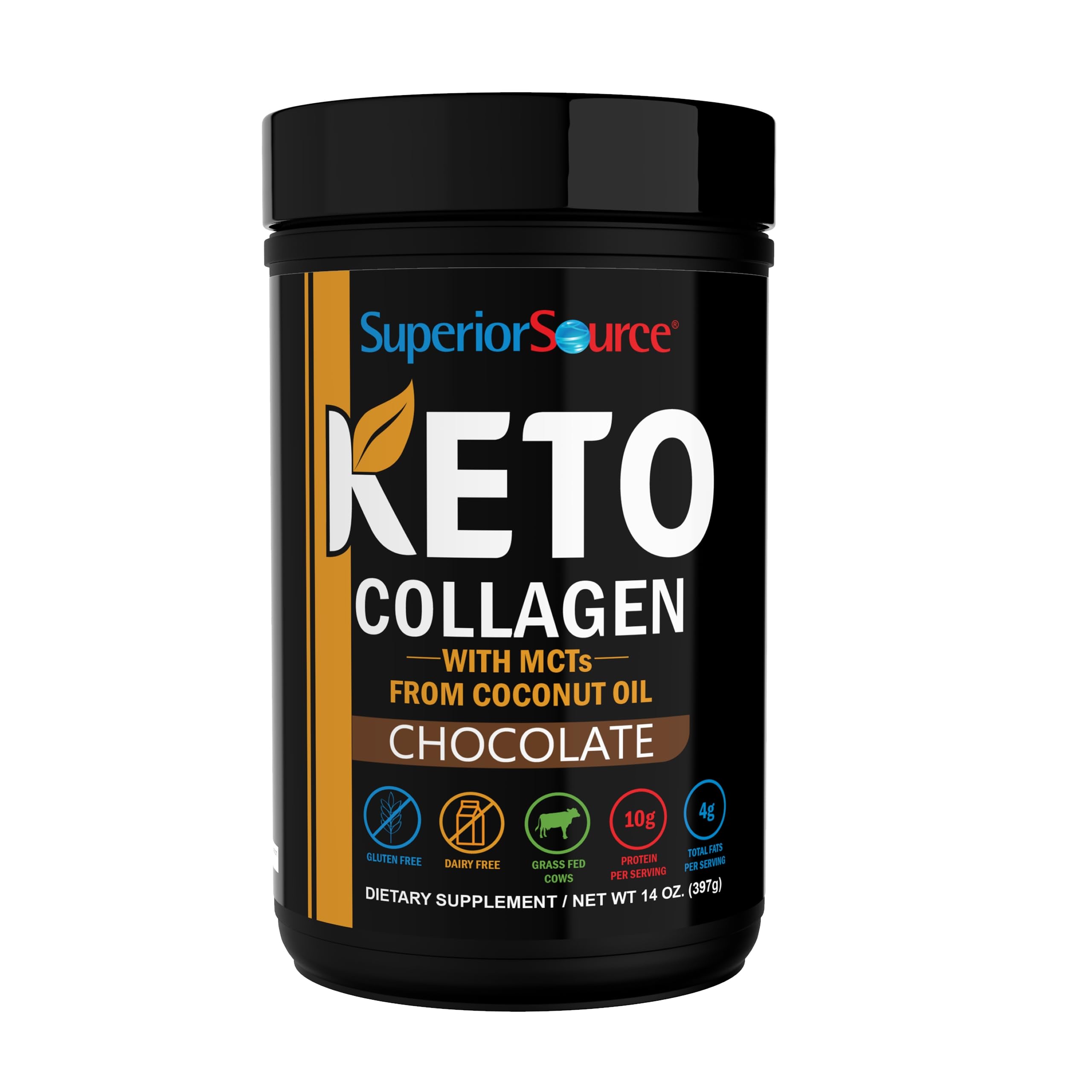 Superior Source Keto Collagen Protein Powder with MCT Oil - Superior Source Official Imagery - 1