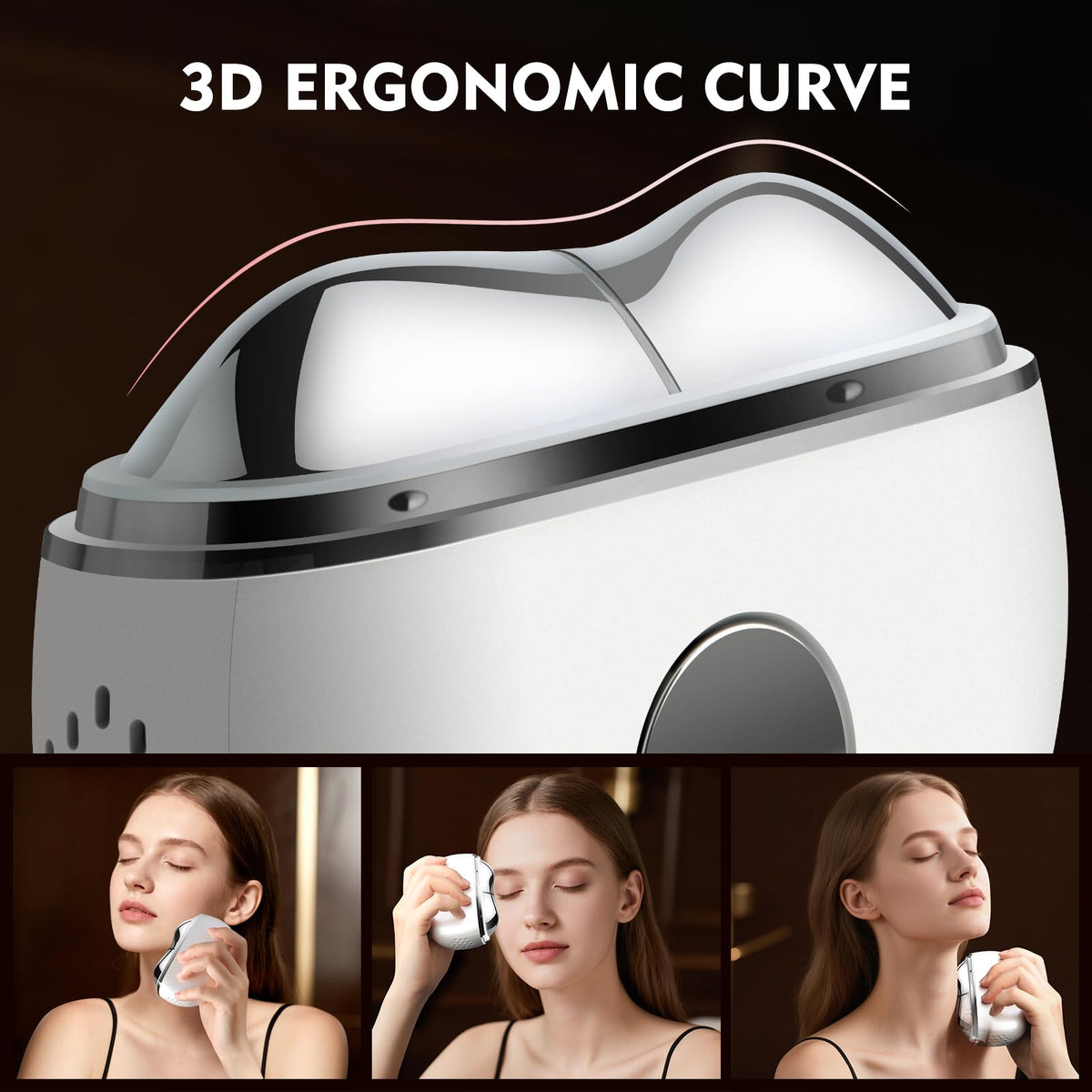Electric Gua Sha Face Massager 7 in 1 Red Light Therapy - Maliansun Official Imagery - 6
